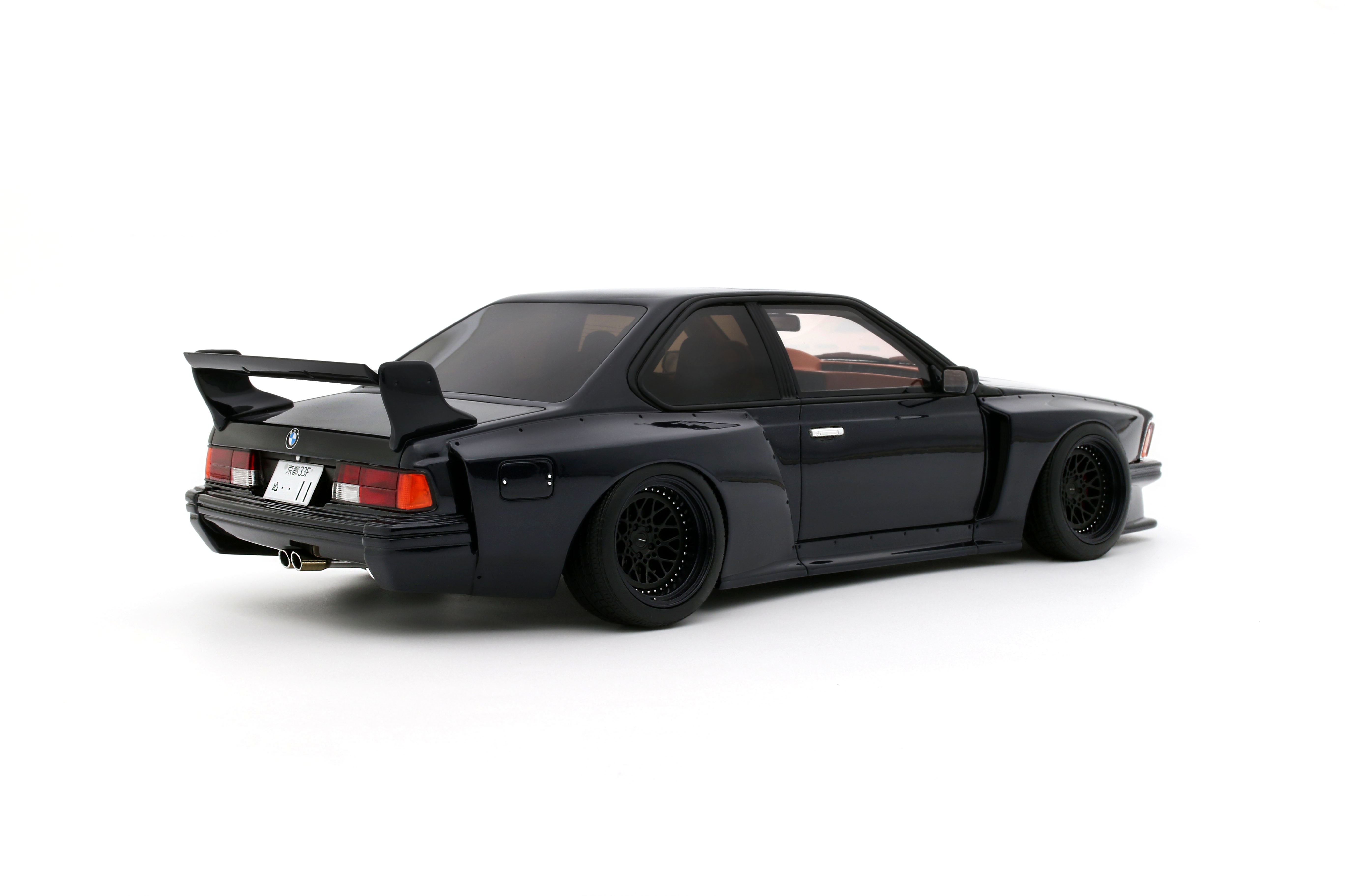 OTTO 1:18 Scale Resin Car - 2021 BMW 635 CSI (E24)  WIDEBODY BY COUTNER, DEEP BLUE METALLIC - OT1184