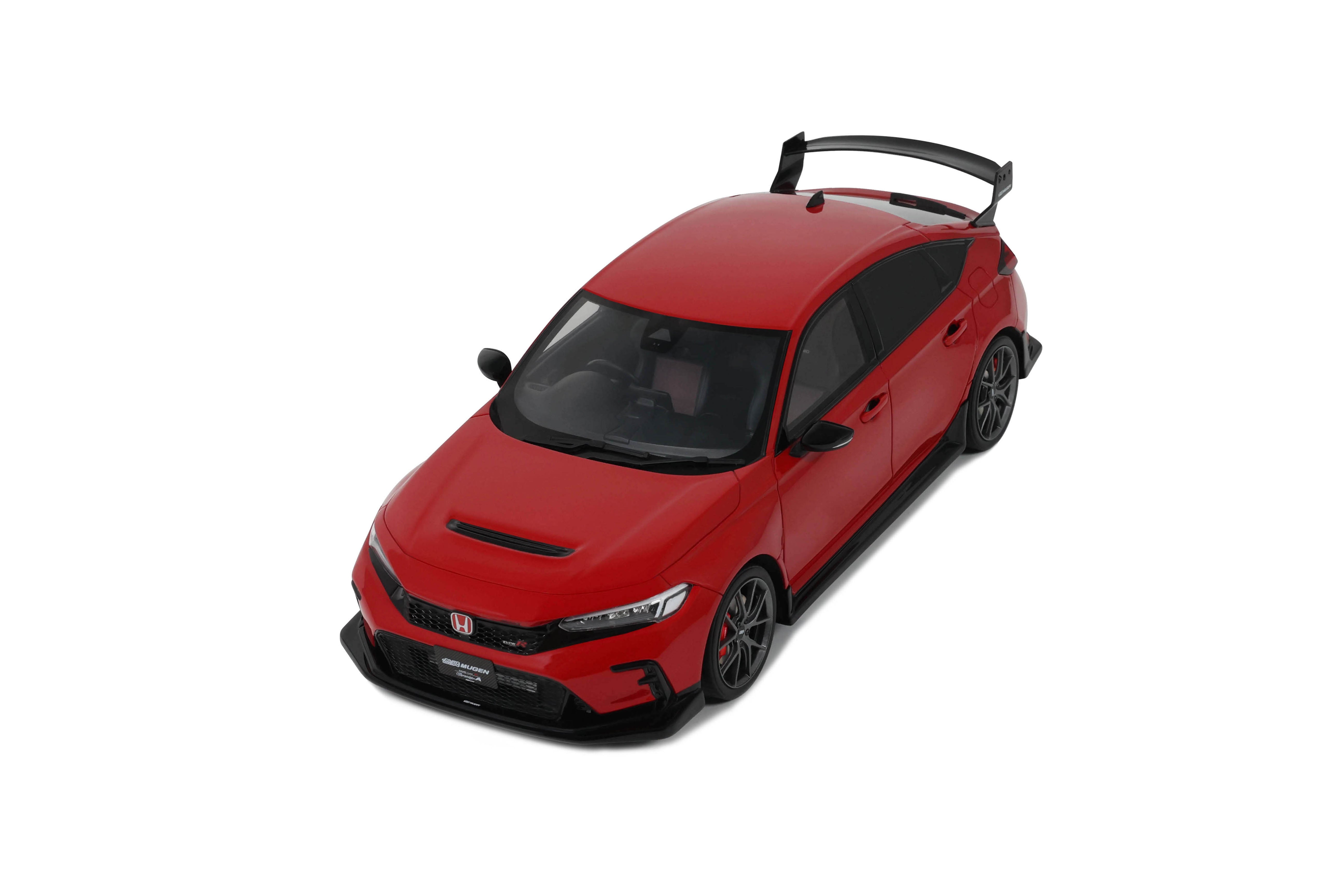 OTTO 1:18 Scale Resin - Honda Civic Type R FL5 Mugen - Rally Red 2024 - OT1165