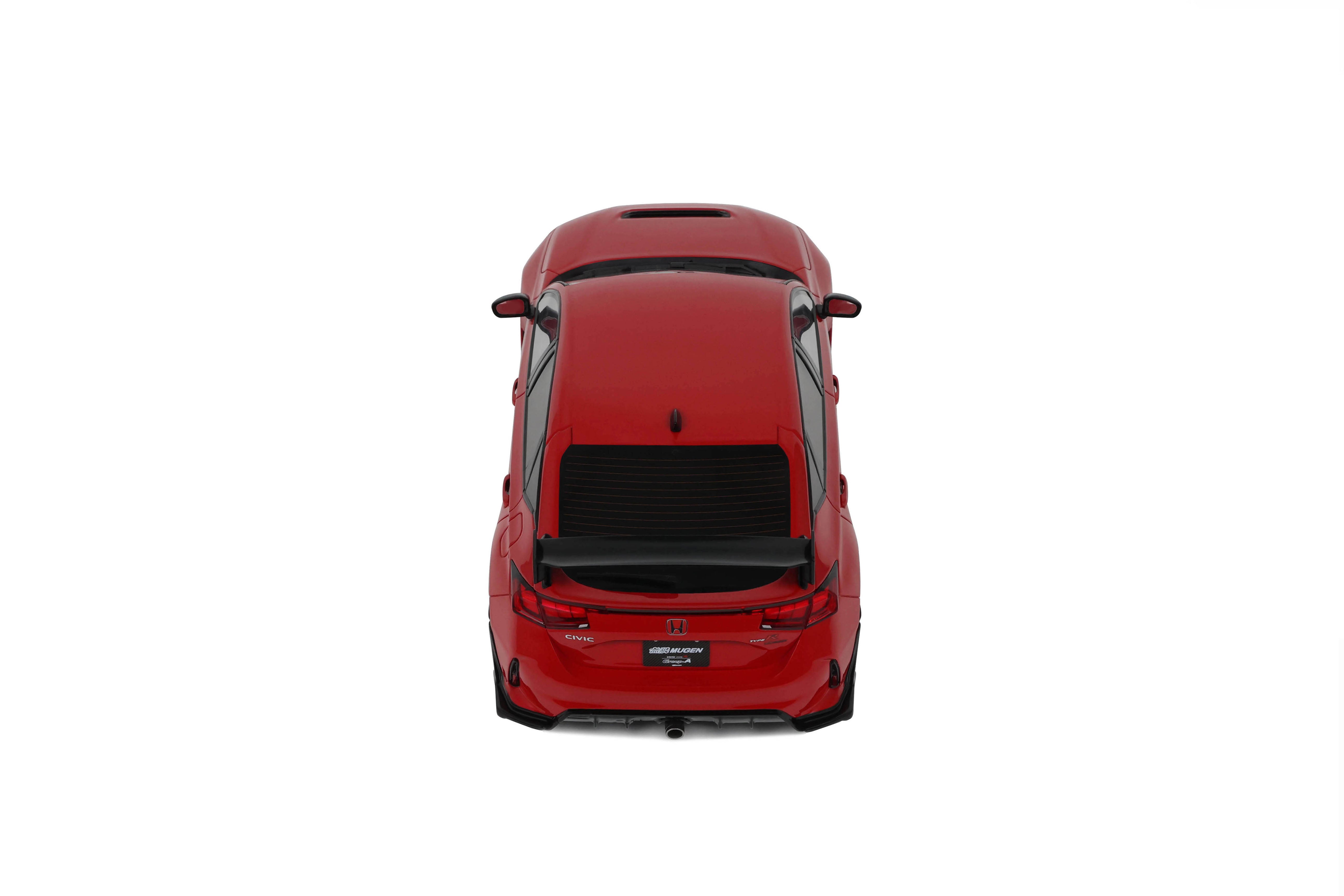 OTTO 1:18 Scale Resin - Honda Civic Type R FL5 Mugen - Rally Red 2024 - OT1165
