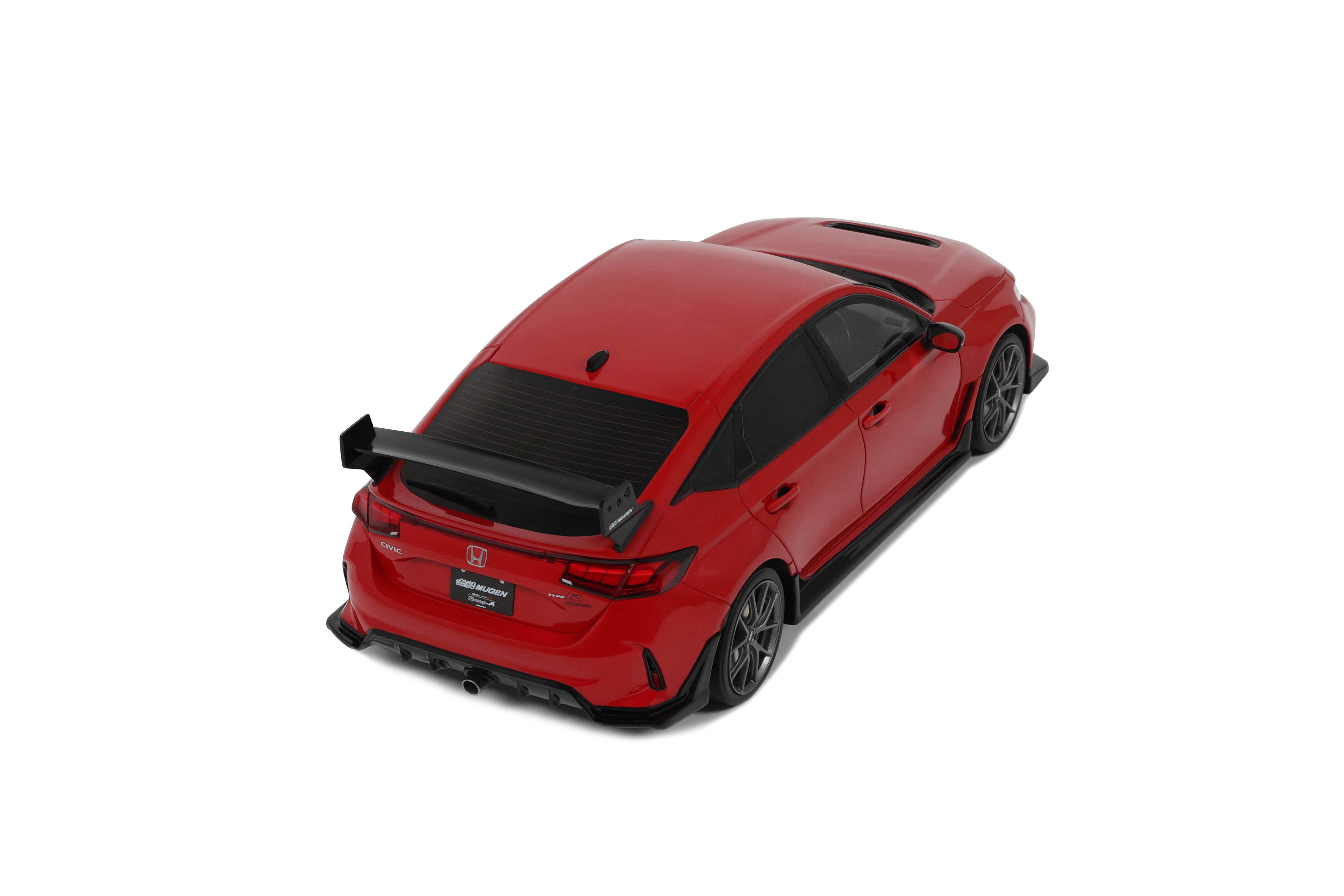 OTTO 1:18 Scale Resin - Honda Civic Type R FL5 Mugen - Rally Red 2024 - OT1165