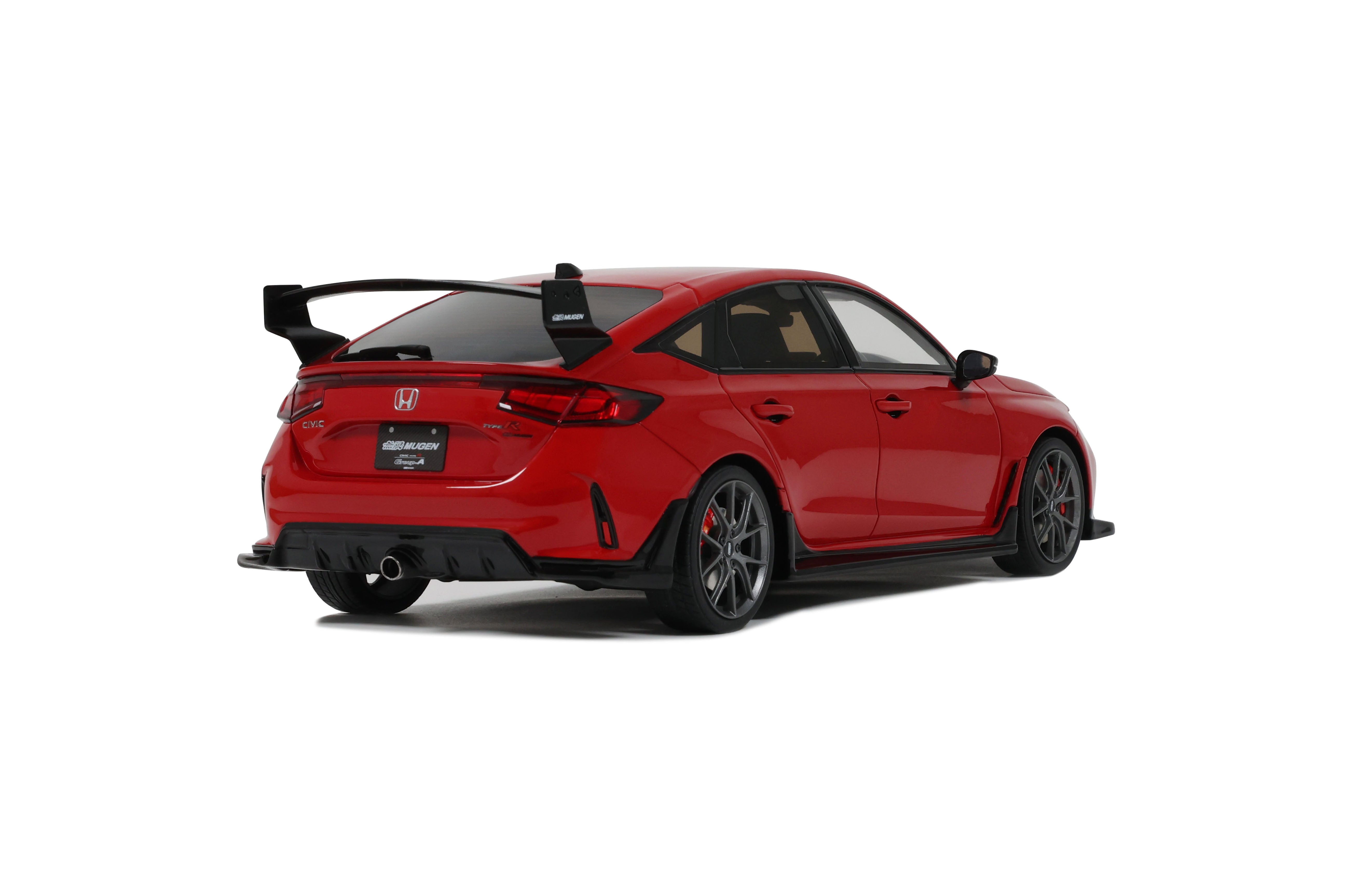 OTTO 1:18 Scale Resin - Honda Civic Type R FL5 Mugen - Rally Red 2024 - OT1165