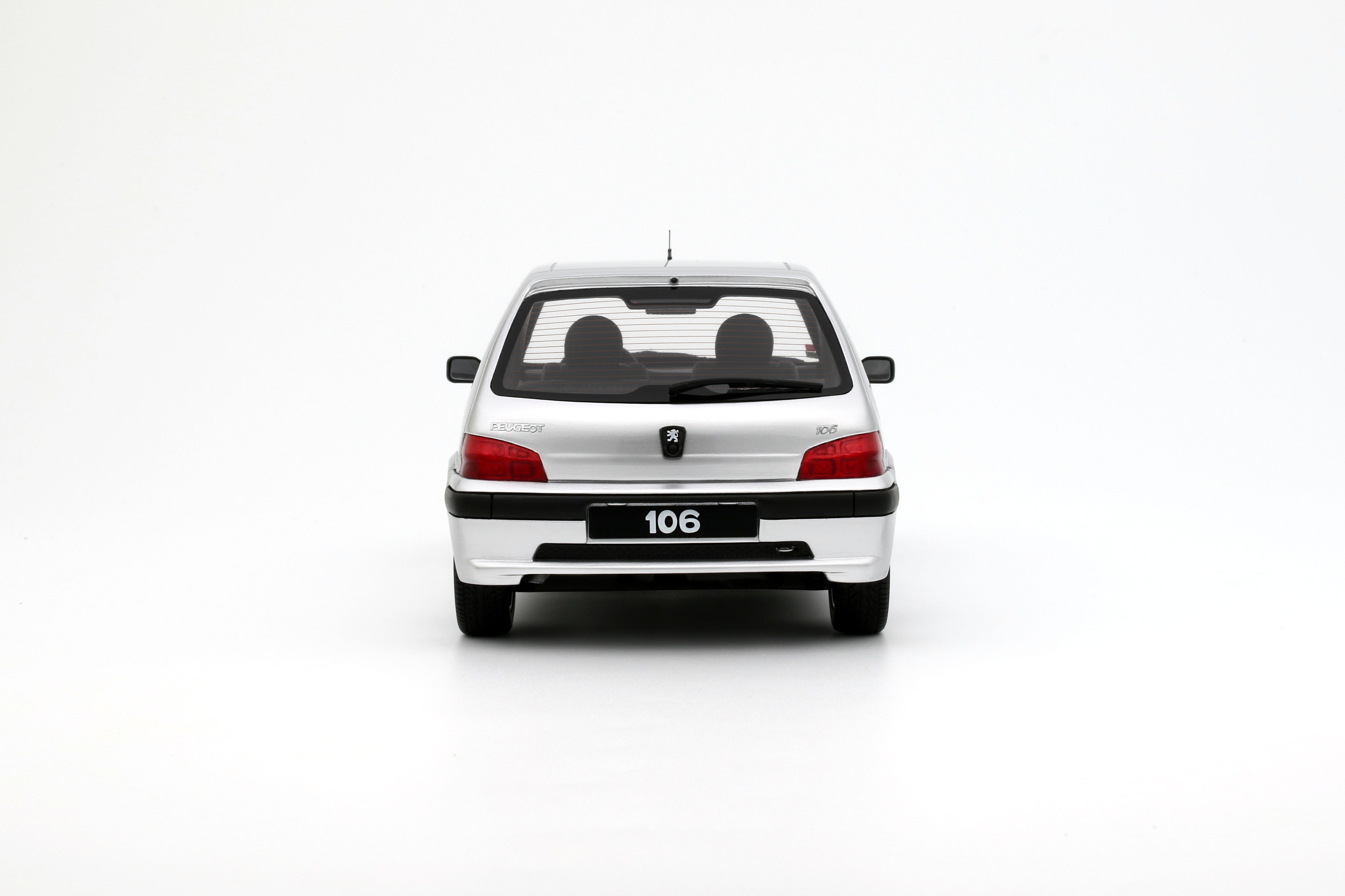 OTTO 1:18 Scale Resin - 2000 PEUGEOT 106 Quicksilver, GRis Quartz - OT1177