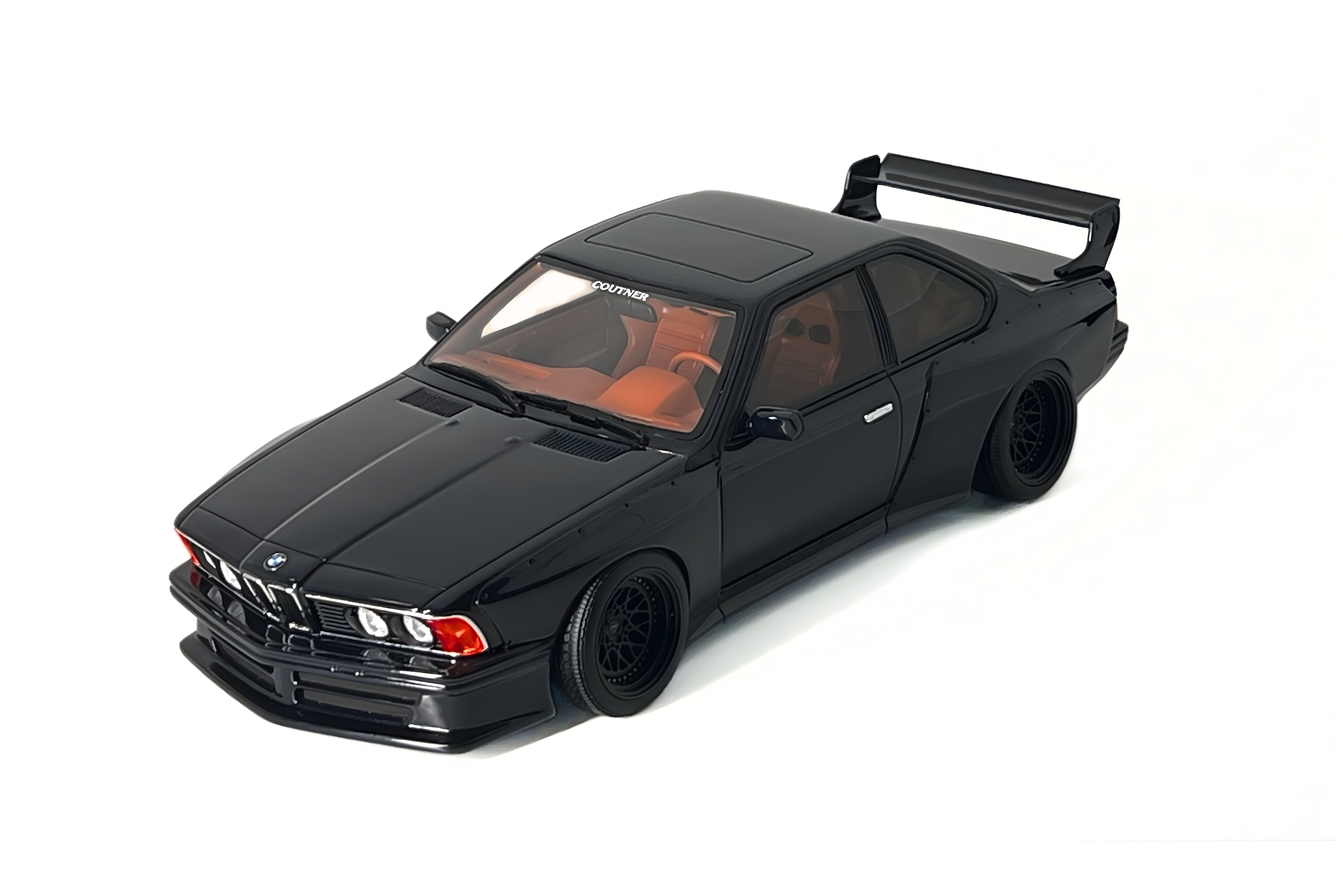 OTTO 1:18 Scale Resin Car - 2021 BMW 635 CSI (E24)  WIDEBODY BY COUTNER, DEEP BLUE METALLIC - OT1184