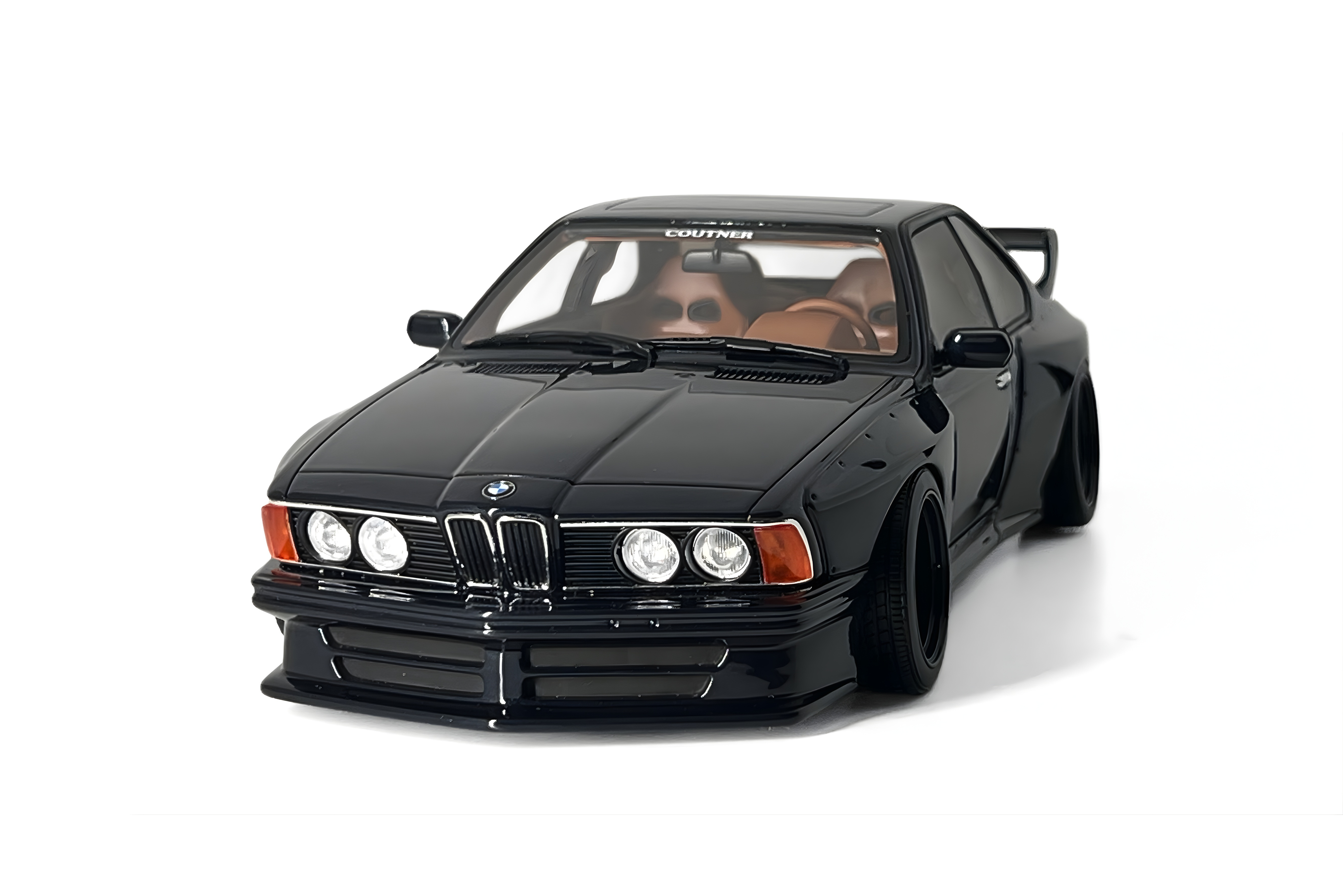 OTTO 1:18 Scale Resin Car - 2021 BMW 635 CSI (E24)  WIDEBODY BY COUTNER, DEEP BLUE METALLIC - OT1184
