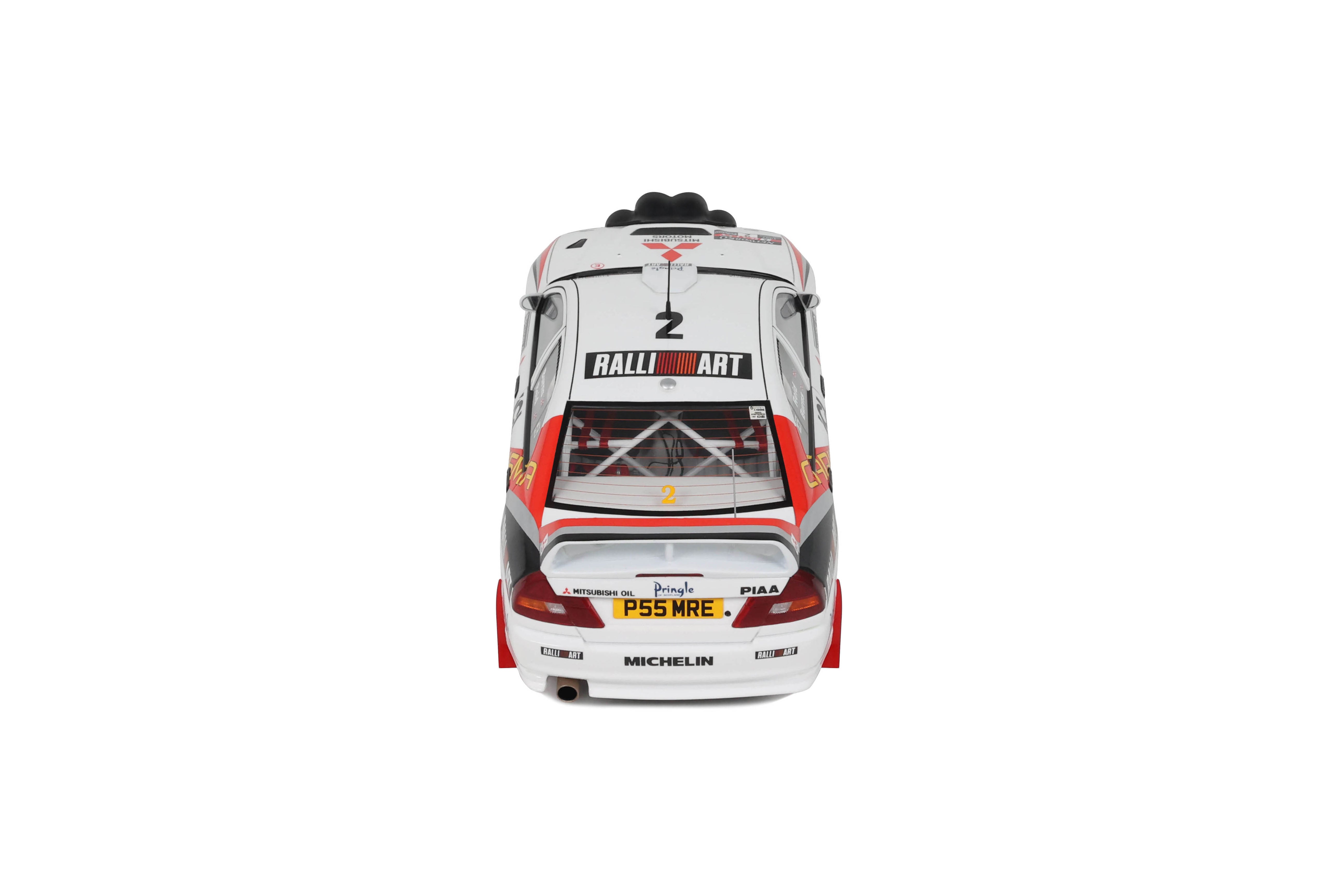 OTTO 1:18 Scale Resin - Mitsubishi Charisma GT GR.A White, R Burns, RAC Rally 1997 - OT1192