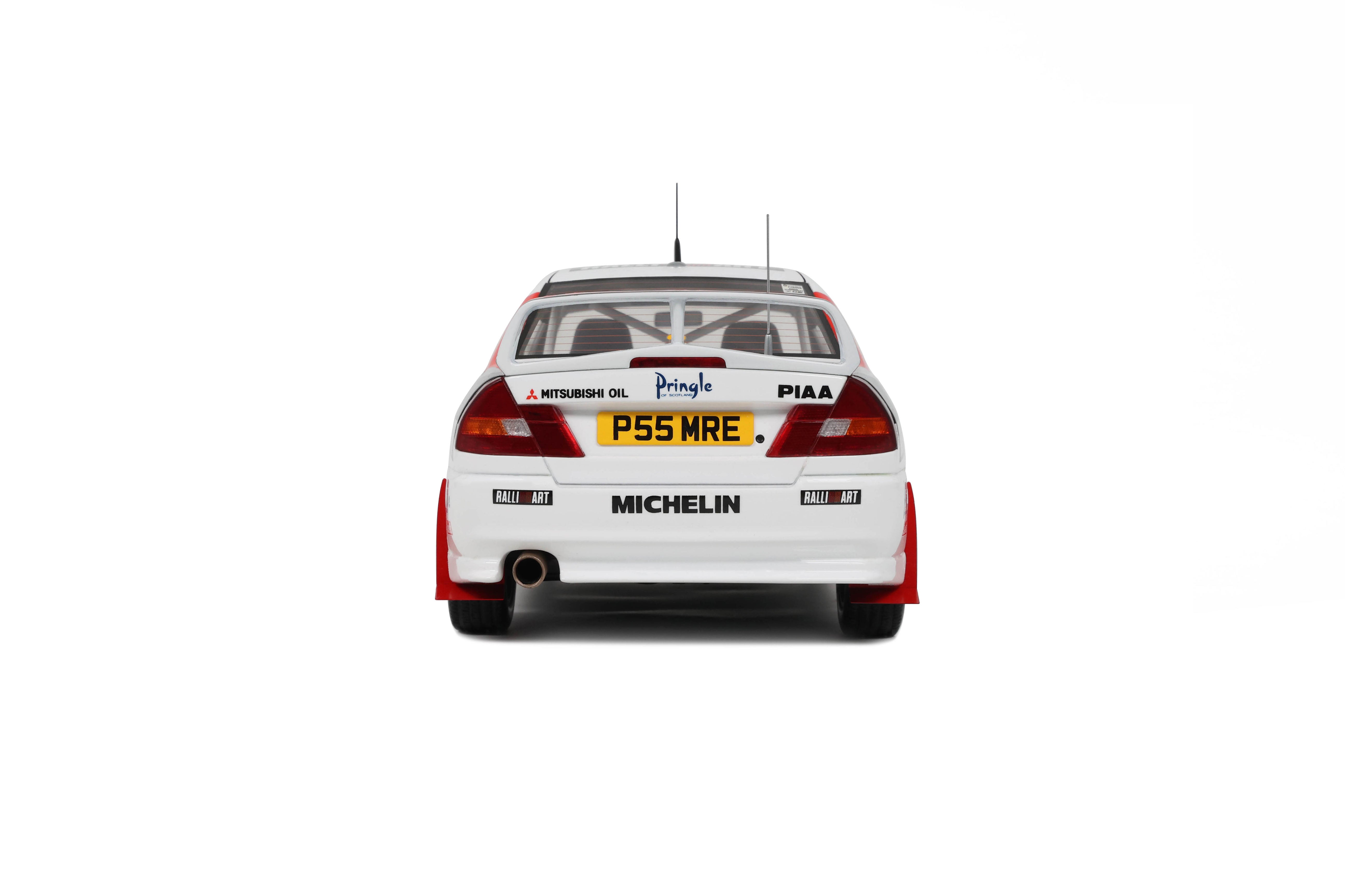 OTTO 1:18 Scale Resin - Mitsubishi Charisma GT GR.A White, R Burns, RAC Rally 1997 - OT1192