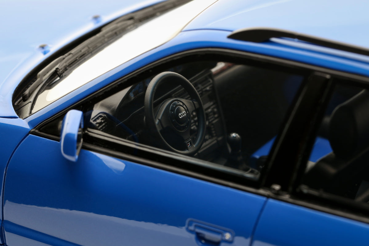Otto 1:18 Scale Resin - 1995 Audi S6 Plus (C4) Avant, Nogaro Blue Pearl M8 1995 - OT1234