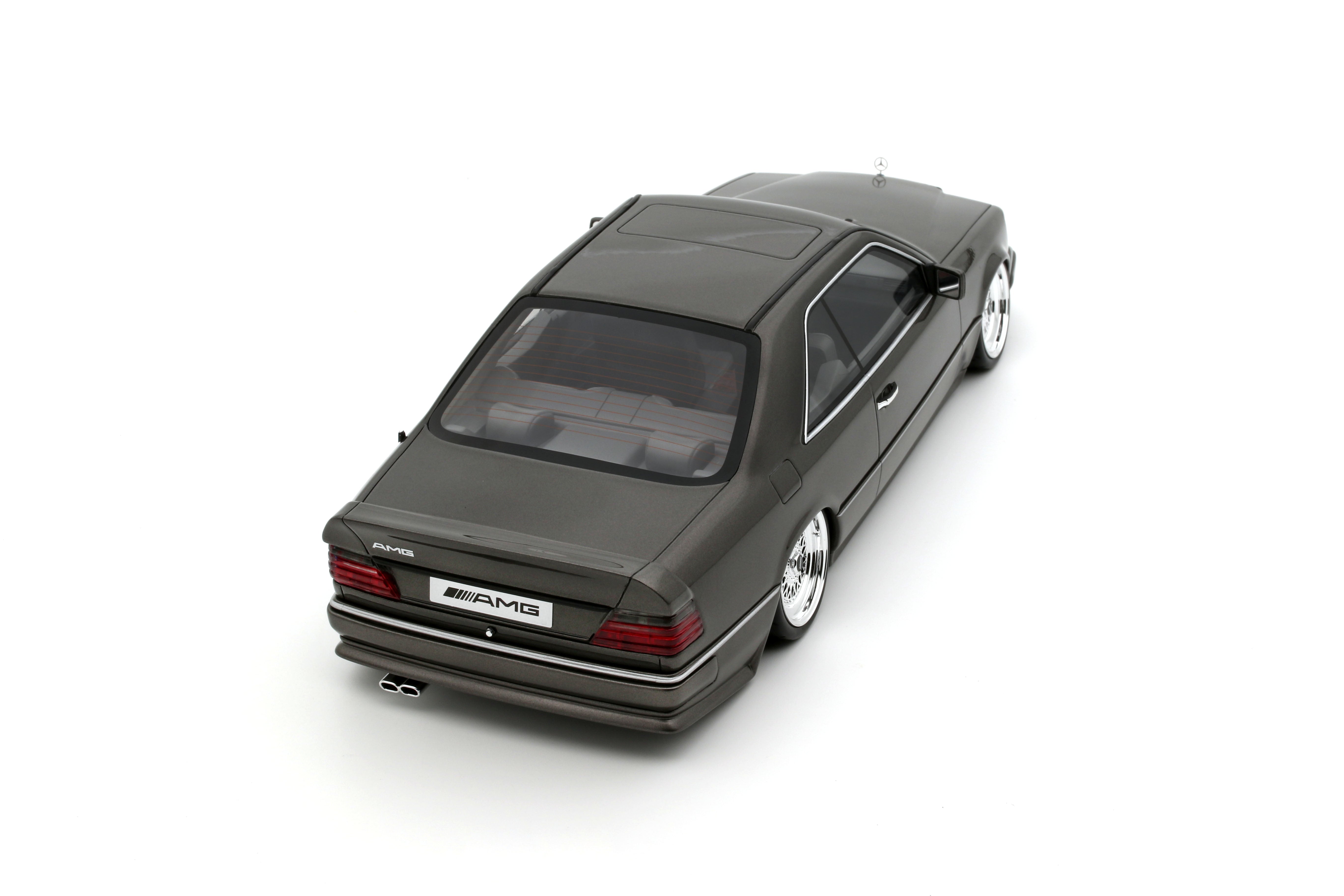 OTTO 1:18 Scale Resin Car - 2022 MERCEDES-BENZ C124 AMG  "STANCE", ANTHRACITE GREY - OT1241