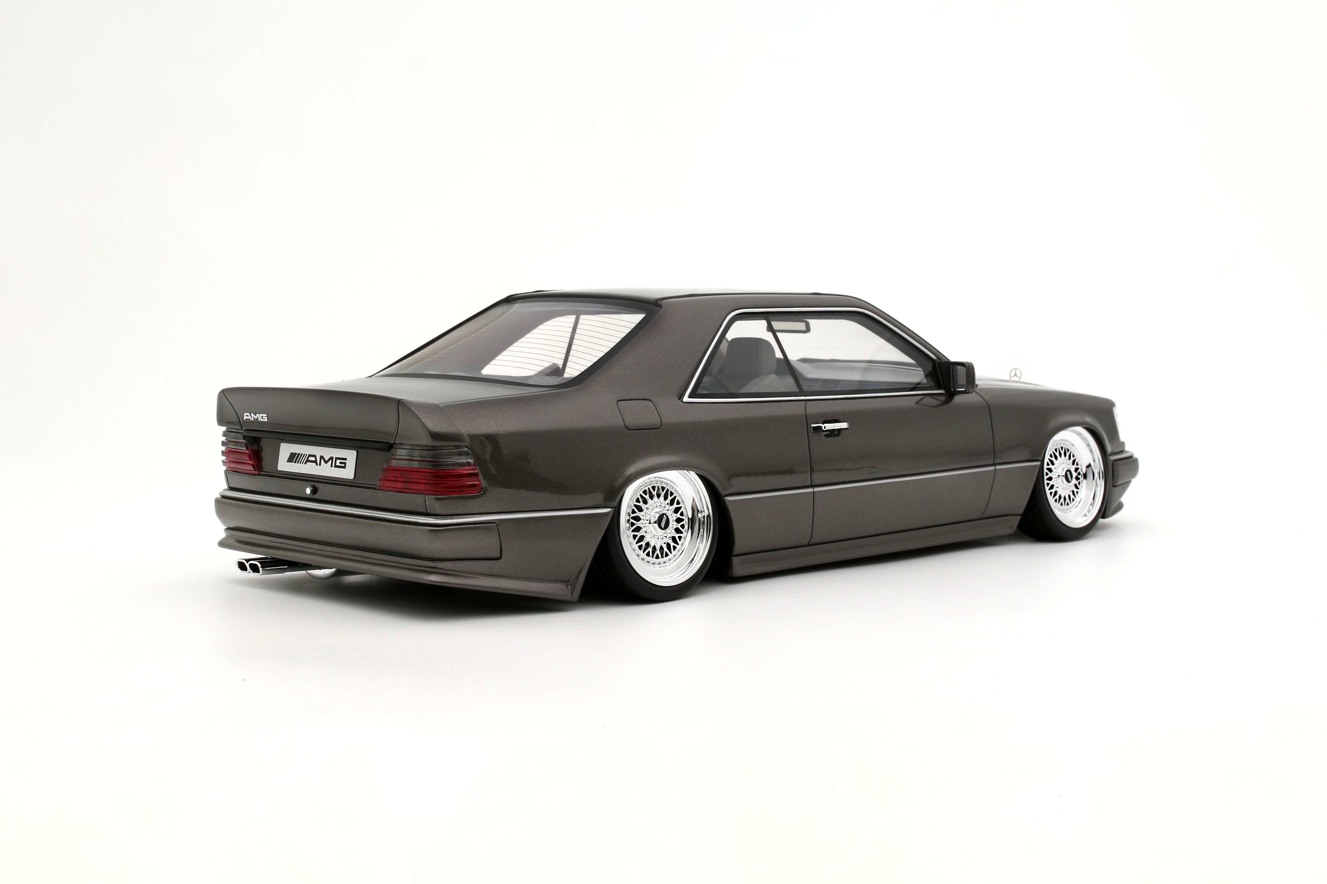 OTTO 1:18 Scale Resin Car - 2022 MERCEDES-BENZ C124 AMG  "STANCE", ANTHRACITE GREY - OT1241