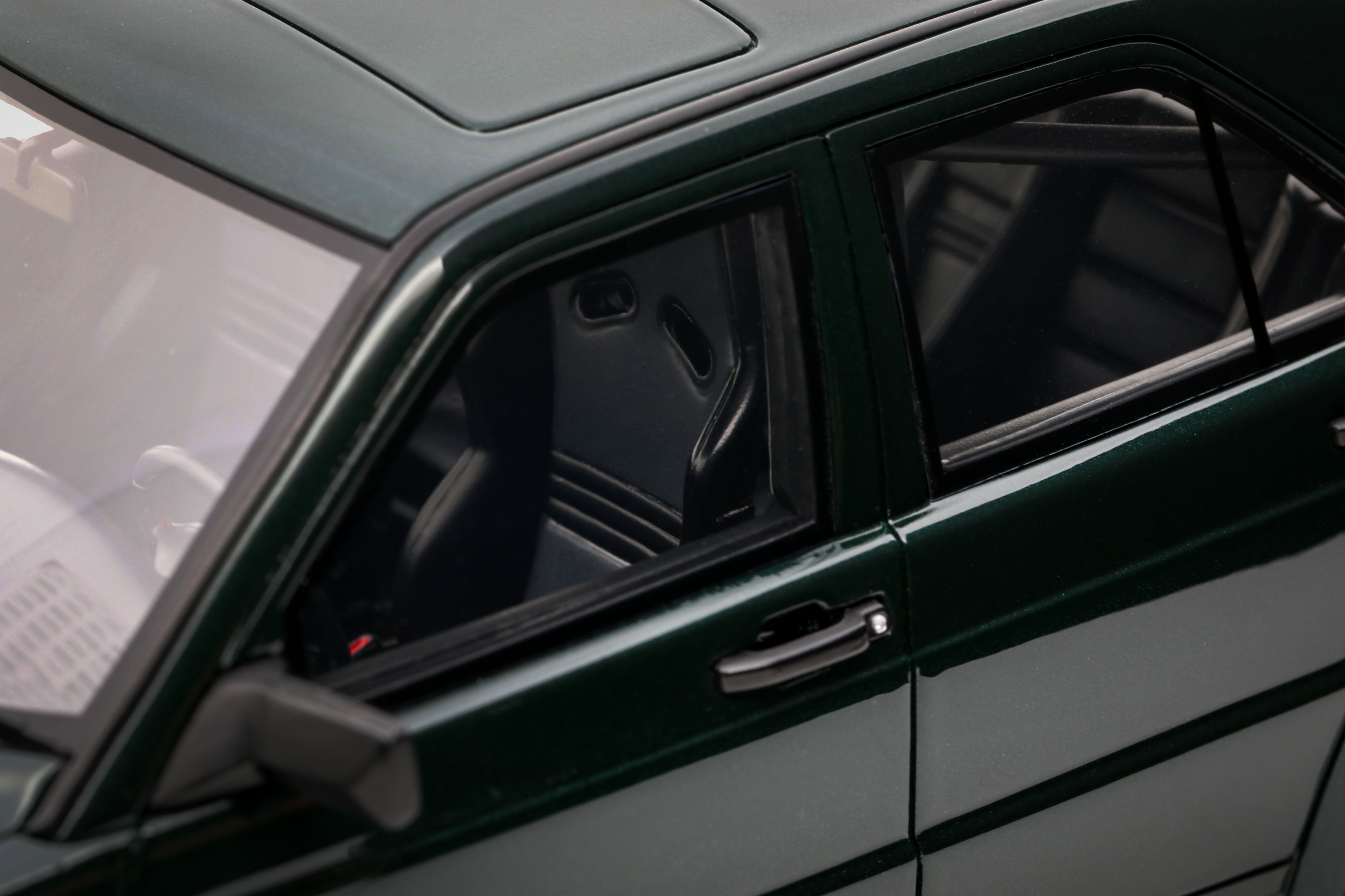 OTTO 1:18 Scale Resin - 2025 Merces Benz RAUH-WELT REPUBLIK RWR 190E 2.5-16, PORSCHE RACING  GREEN METALLIC 22G - OT1252
