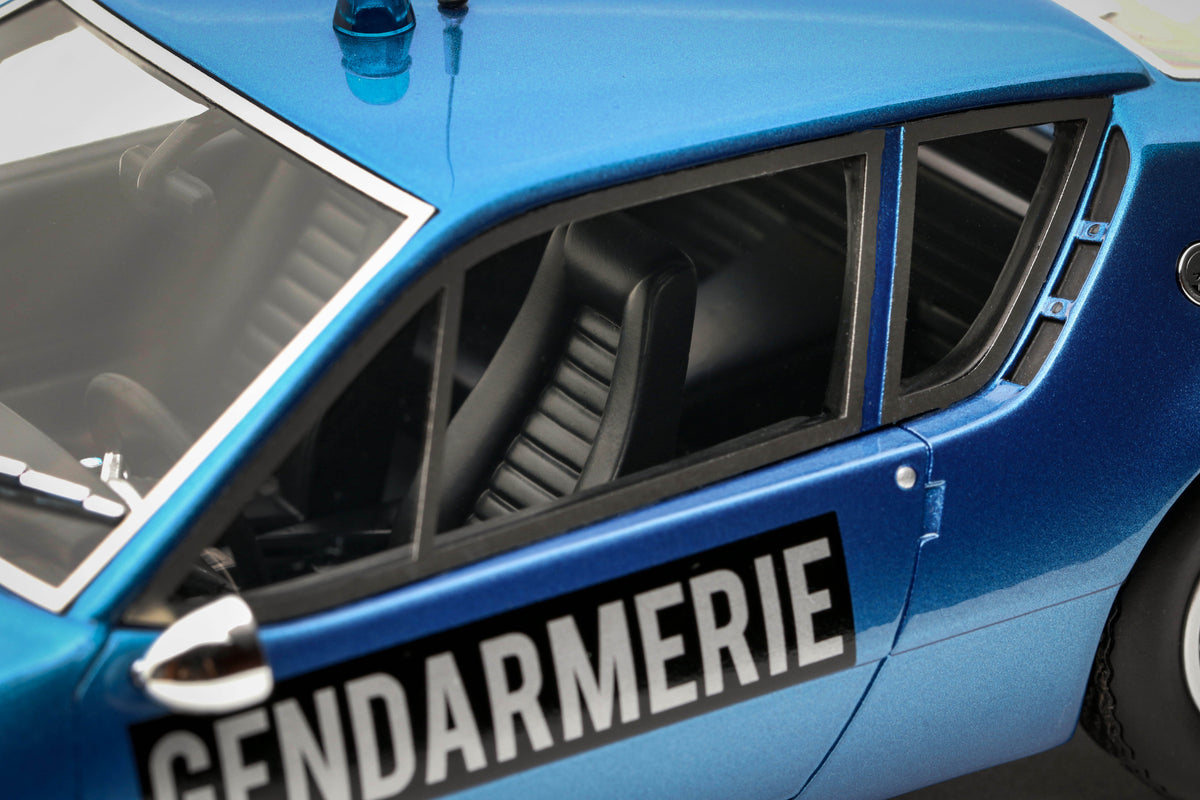 Otto 1:18 Scale Resin - 1974 Alpine A310 1600VF Gendarmerie, Blue - OT1253