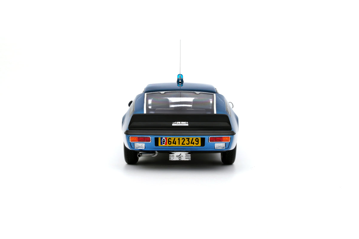 Otto 1:18 Scale Resin - 1974 Alpine A310 1600VF Gendarmerie, Blue - OT1253
