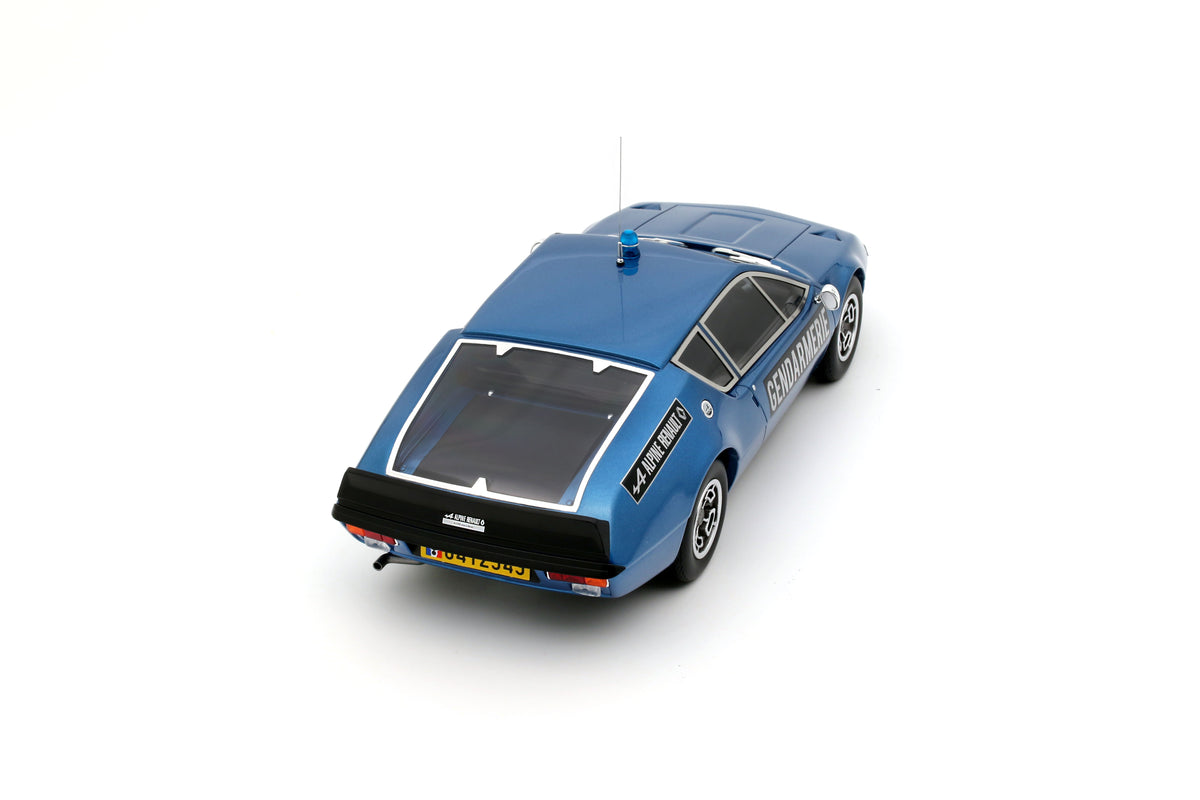 Otto 1:18 Scale Resin - 1974 Alpine A310 1600VF Gendarmerie, Blue - OT1253