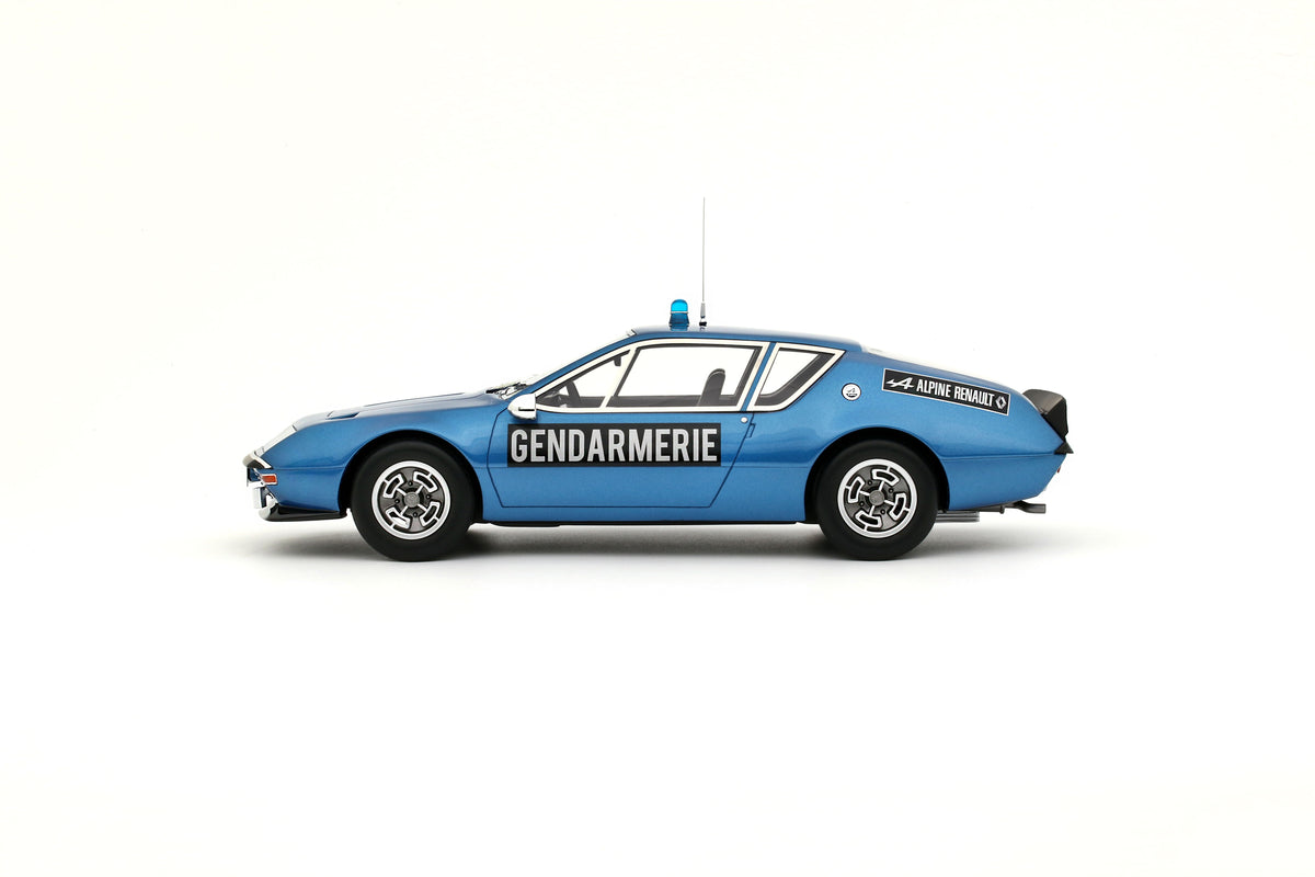 Otto 1:18 Scale Resin - 1974 Alpine A310 1600VF Gendarmerie, Blue - OT1253