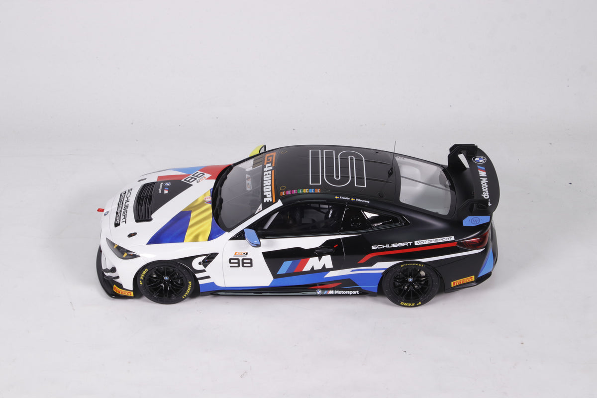 Otto 1:18 Scale Resin - 2026 BMW M4 GT4, V. Bouveng / J. Walde, Paul Ricard Pro-Am Winner - OT1263