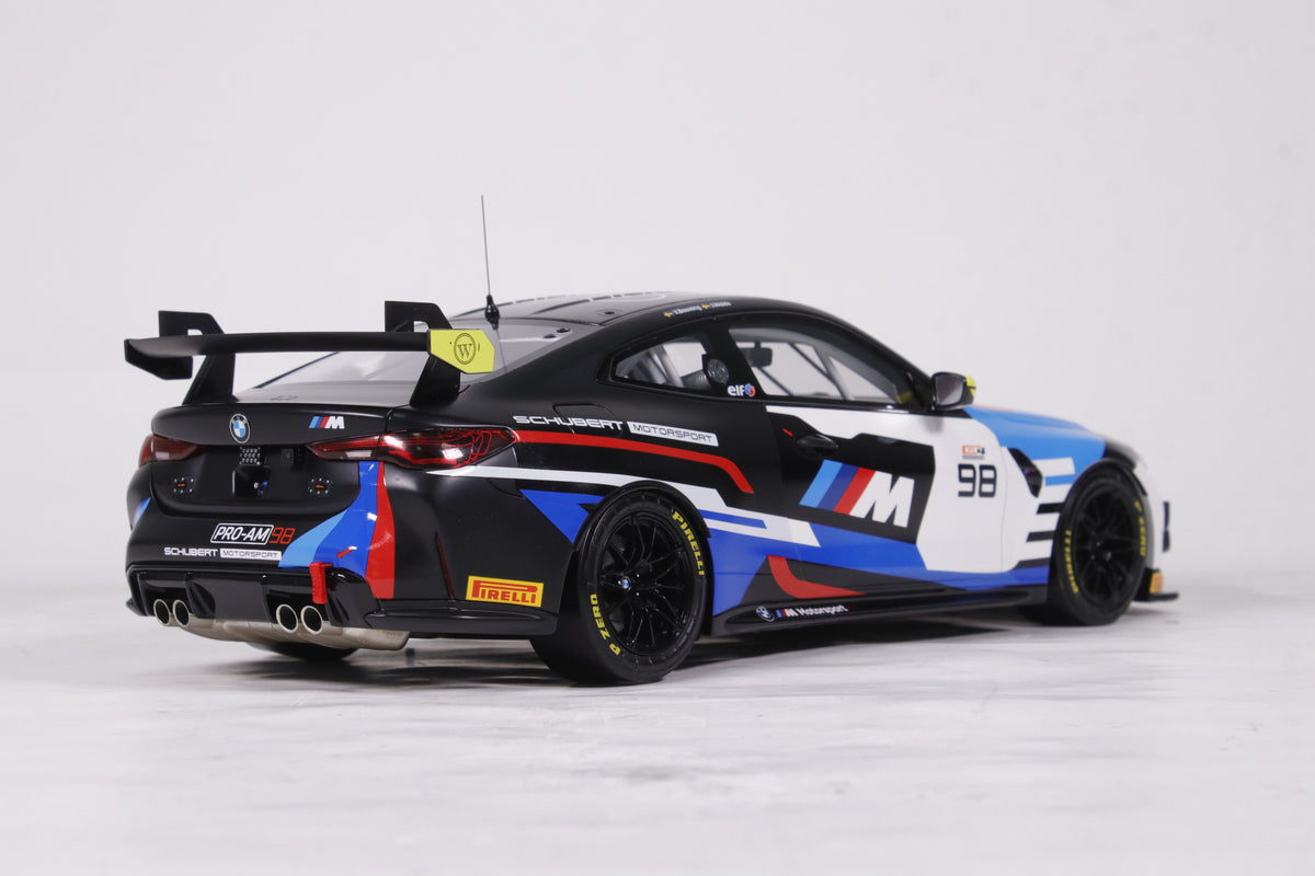 Otto 1:18 Scale Resin - 2026 BMW M4 GT4, V. Bouveng / J. Walde, Paul Ricard Pro-Am Winner - OT1263
