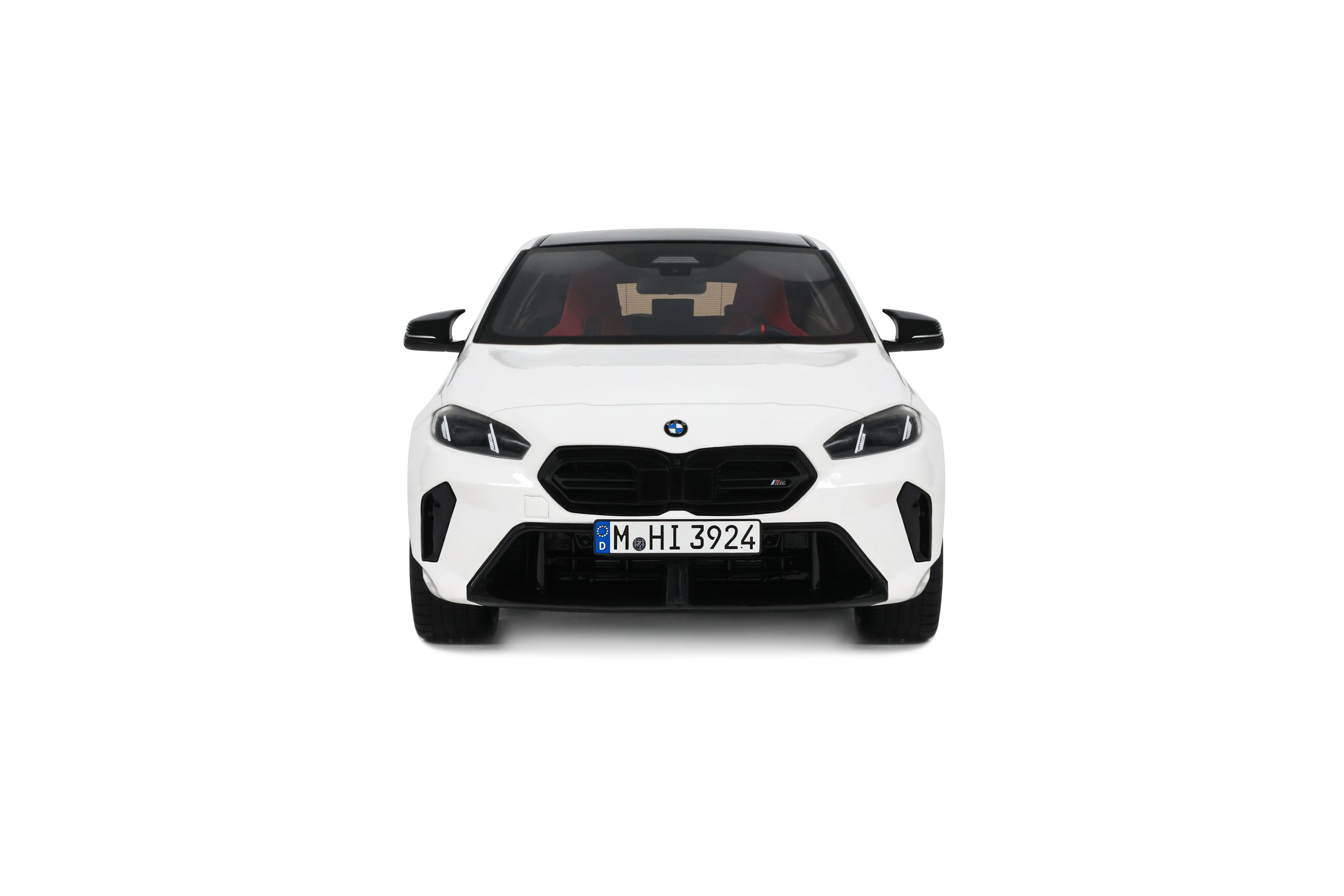 OTTO 1:18 Scale Resin - 2024 BMW M135 xDRIVE, ALPINE WHITE SOLID - OT1269