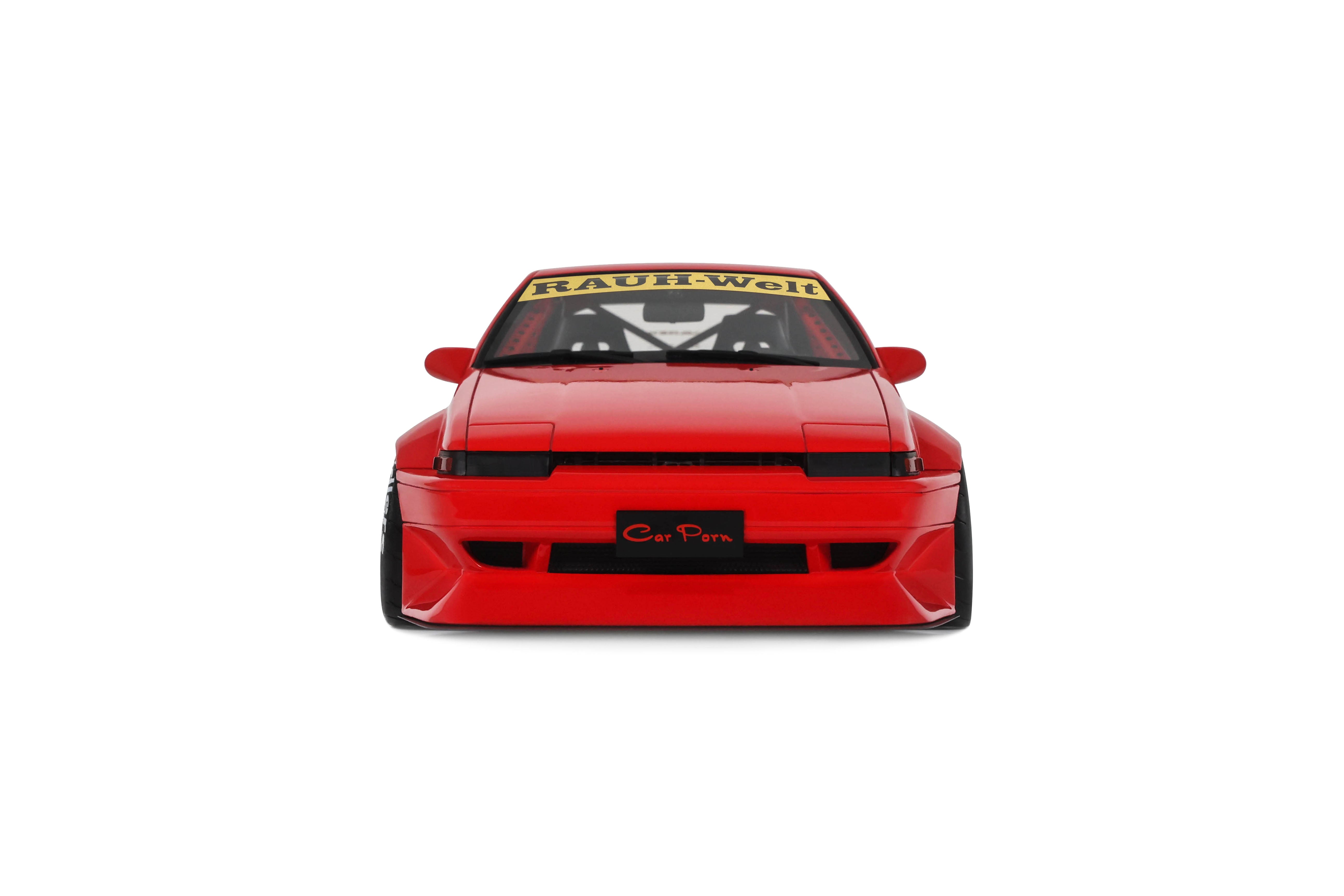 OTTO 1:18 Scale Resin - 1986 TOYOTA AE86 SPRINTER TRUENO WIDEBODY - FERRARI ROSSO CORSA - OT1278