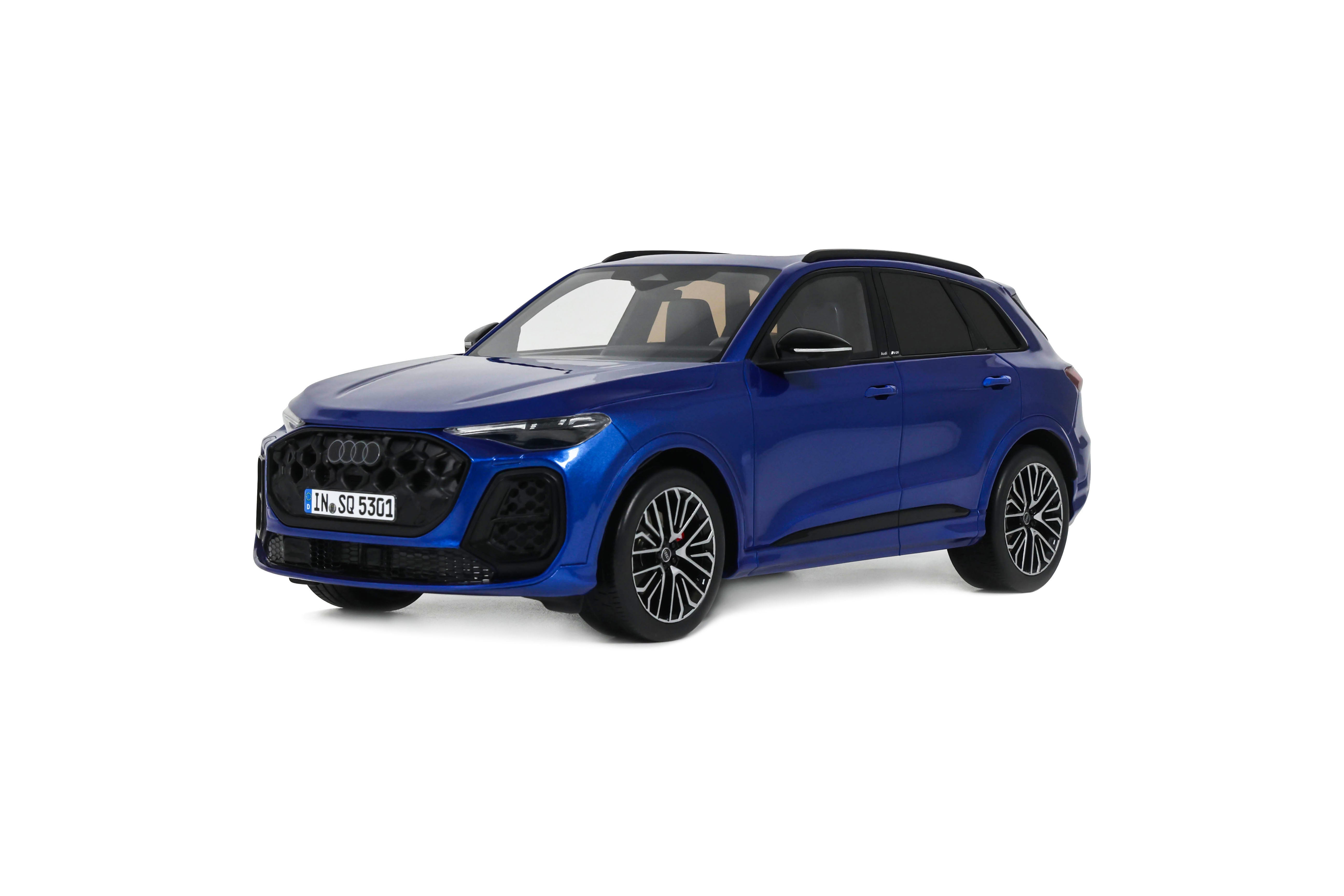 OTTO 1:18 Scale Resin Car - 2025 Audi SQ5 TFSi, Ultra Blue - OT1281