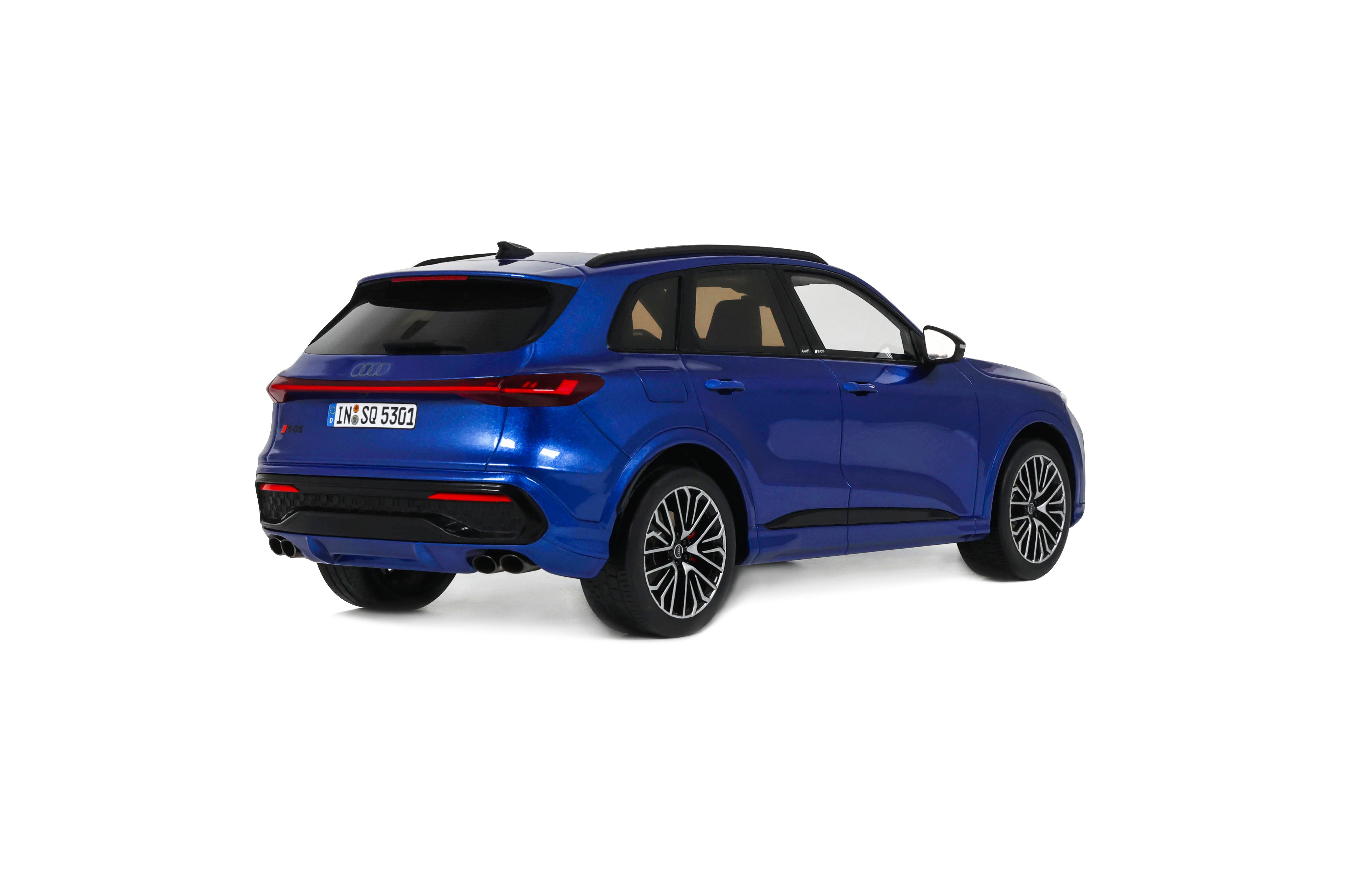 OTTO 1:18 Scale Resin Car - 2025 Audi SQ5 TFSi, Ultra Blue - OT1281