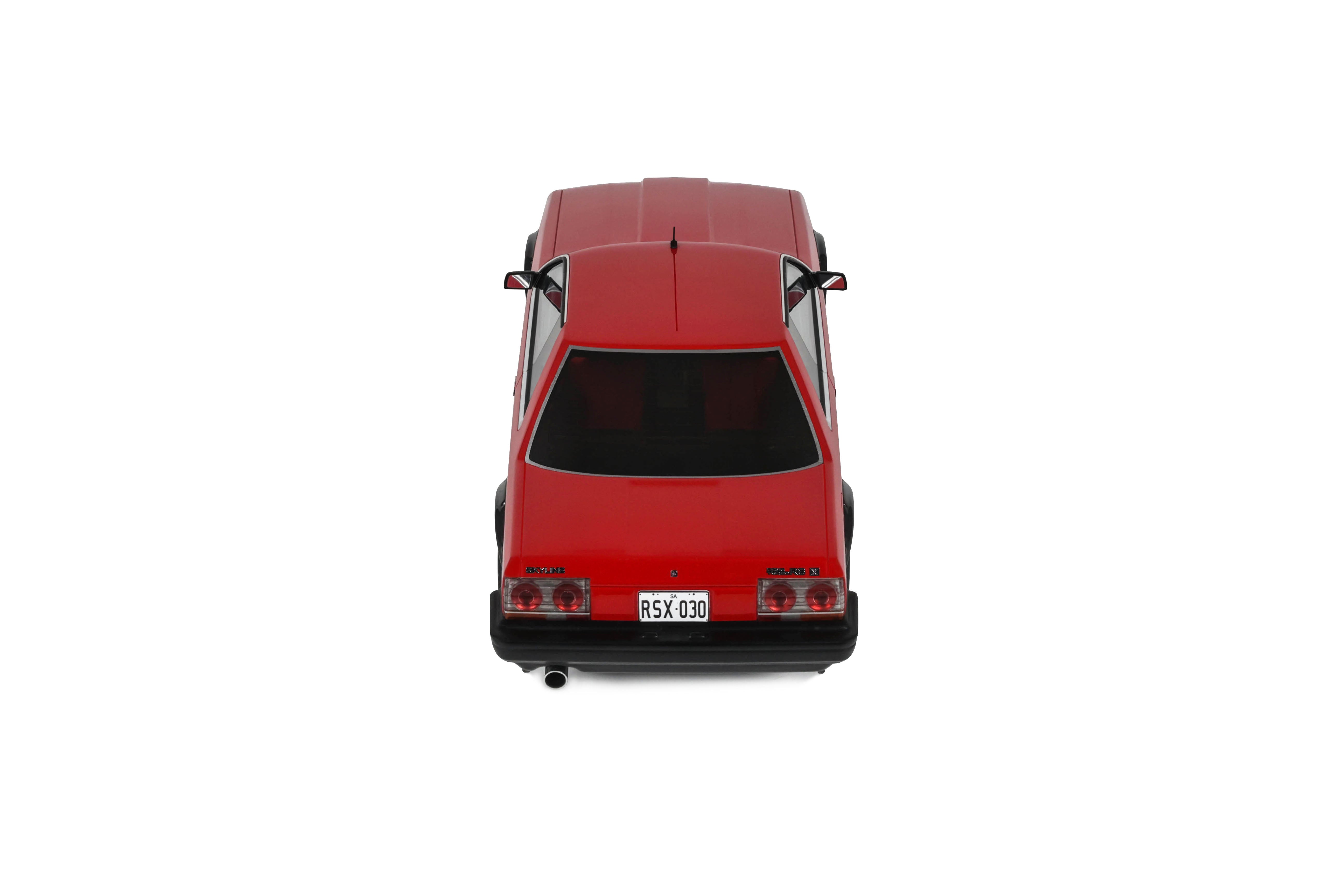 OTTO 1:18 Scale Resin - 2025 NISSAN SKYLINE 2000 RS-X TURBO (DR 30 TURBO C) TUNING, RED 059 - OT1305