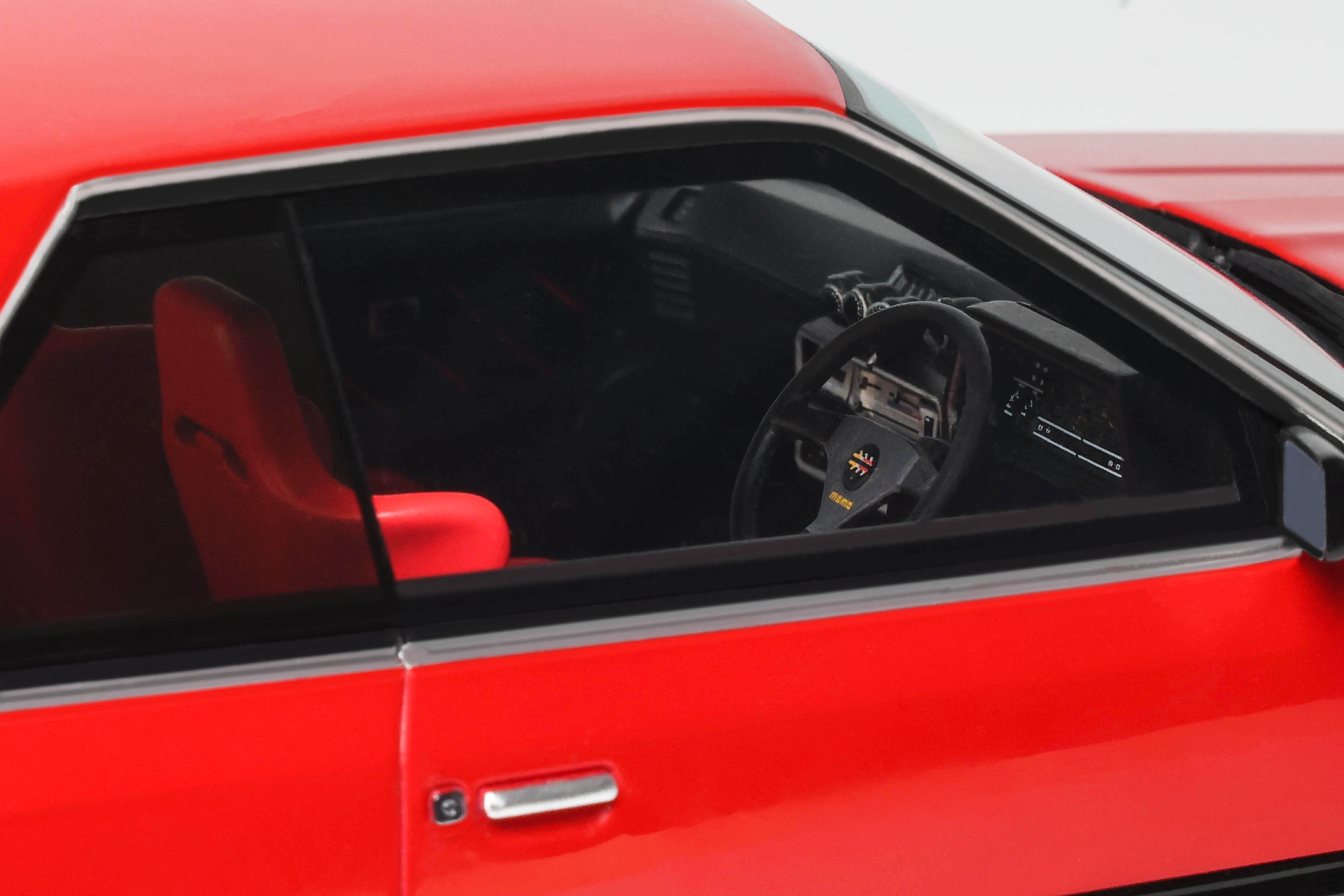 OTTO 1:18 Scale Resin - 2025 NISSAN SKYLINE 2000 RS-X TURBO (DR 30 TURBO C) TUNING, RED 059 - OT1305