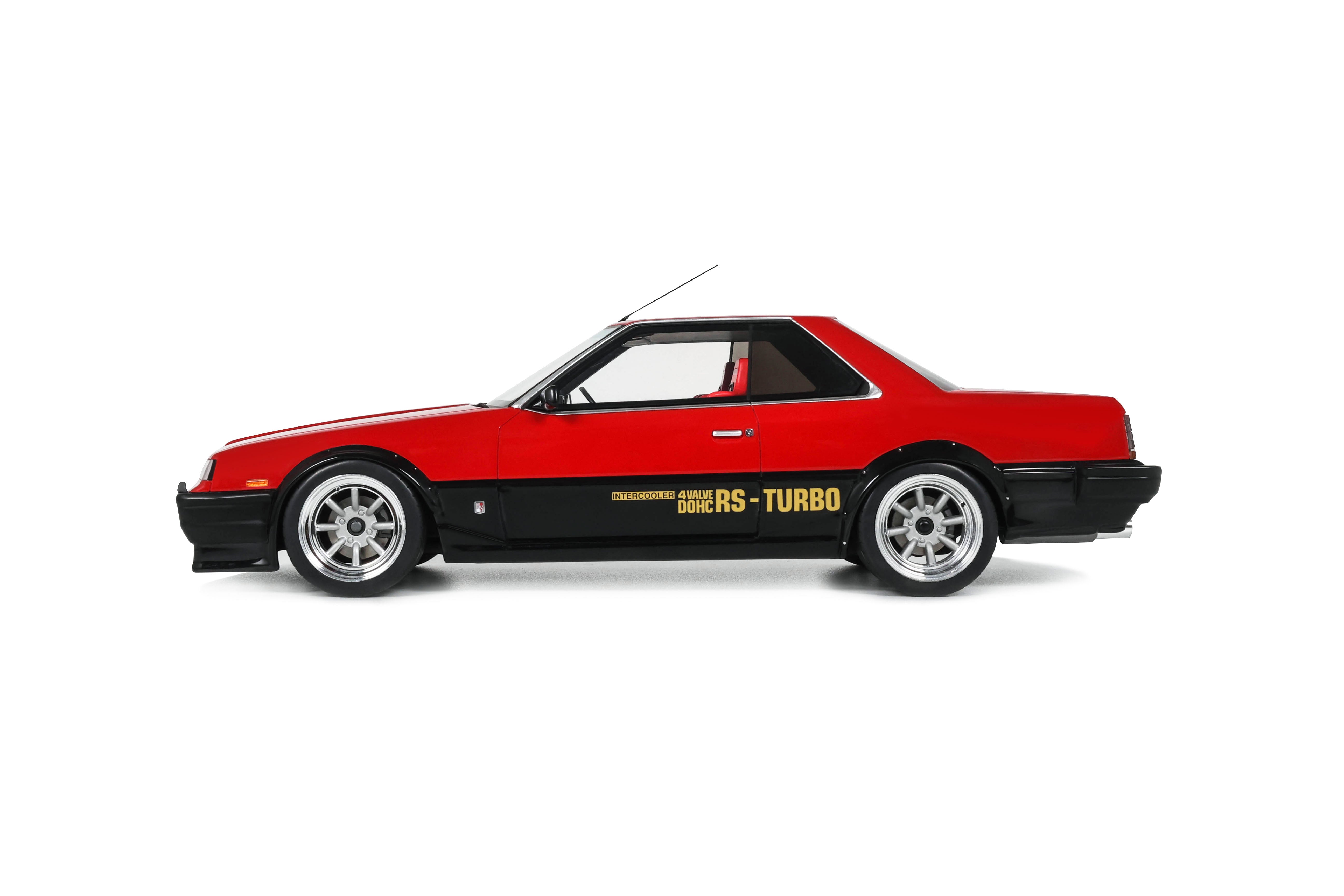 OTTO 1:18 Scale Resin - 2025 NISSAN SKYLINE 2000 RS-X TURBO (DR 30 TURBO C) TUNING, RED 059 - OT1305