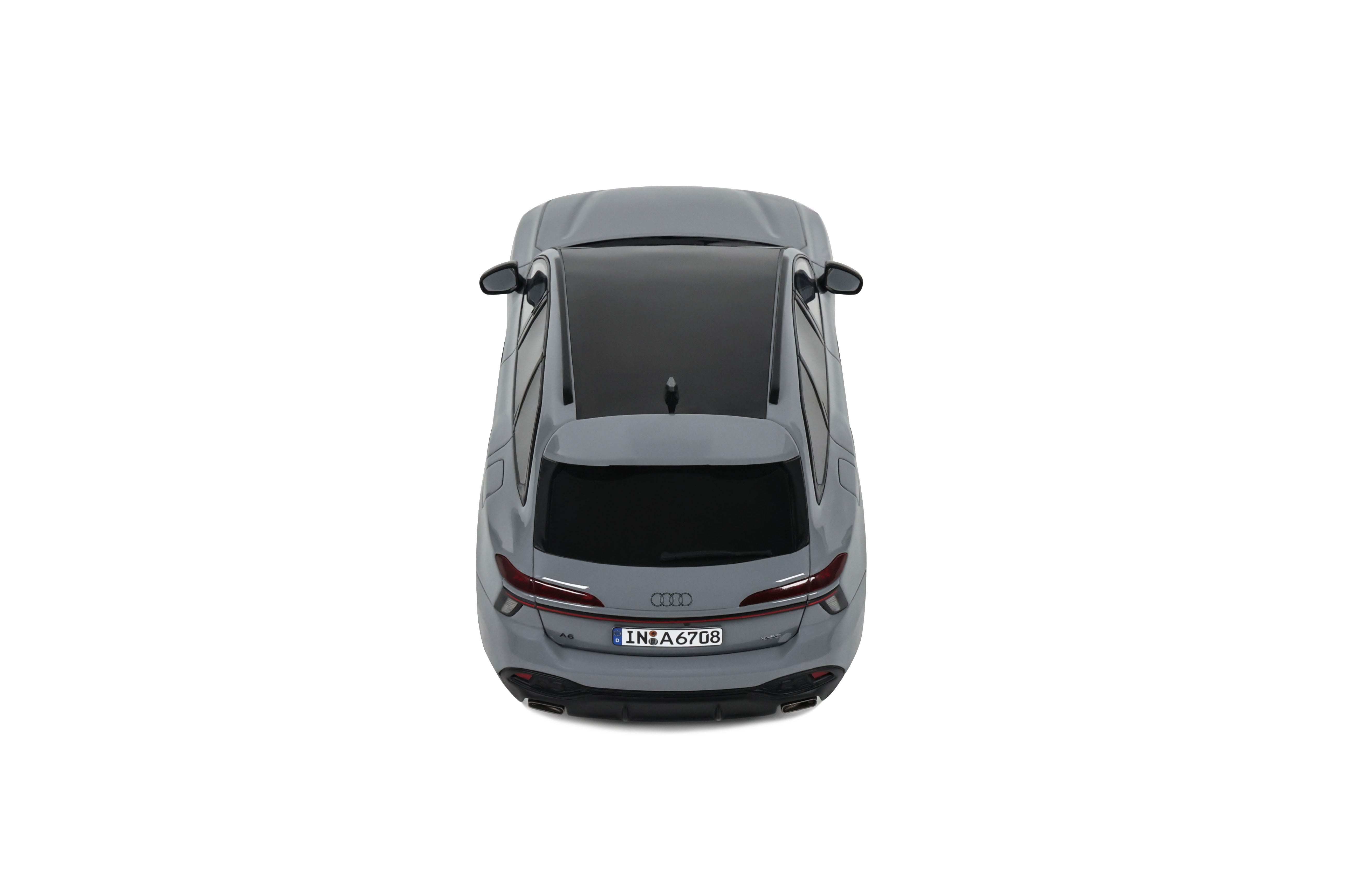 OTTO 1:18 Scale Resin - 2025 AUDI A6 AVANT E-HYBRID QUATTRO EDITION ONE, NARDO GREY - OT1314
