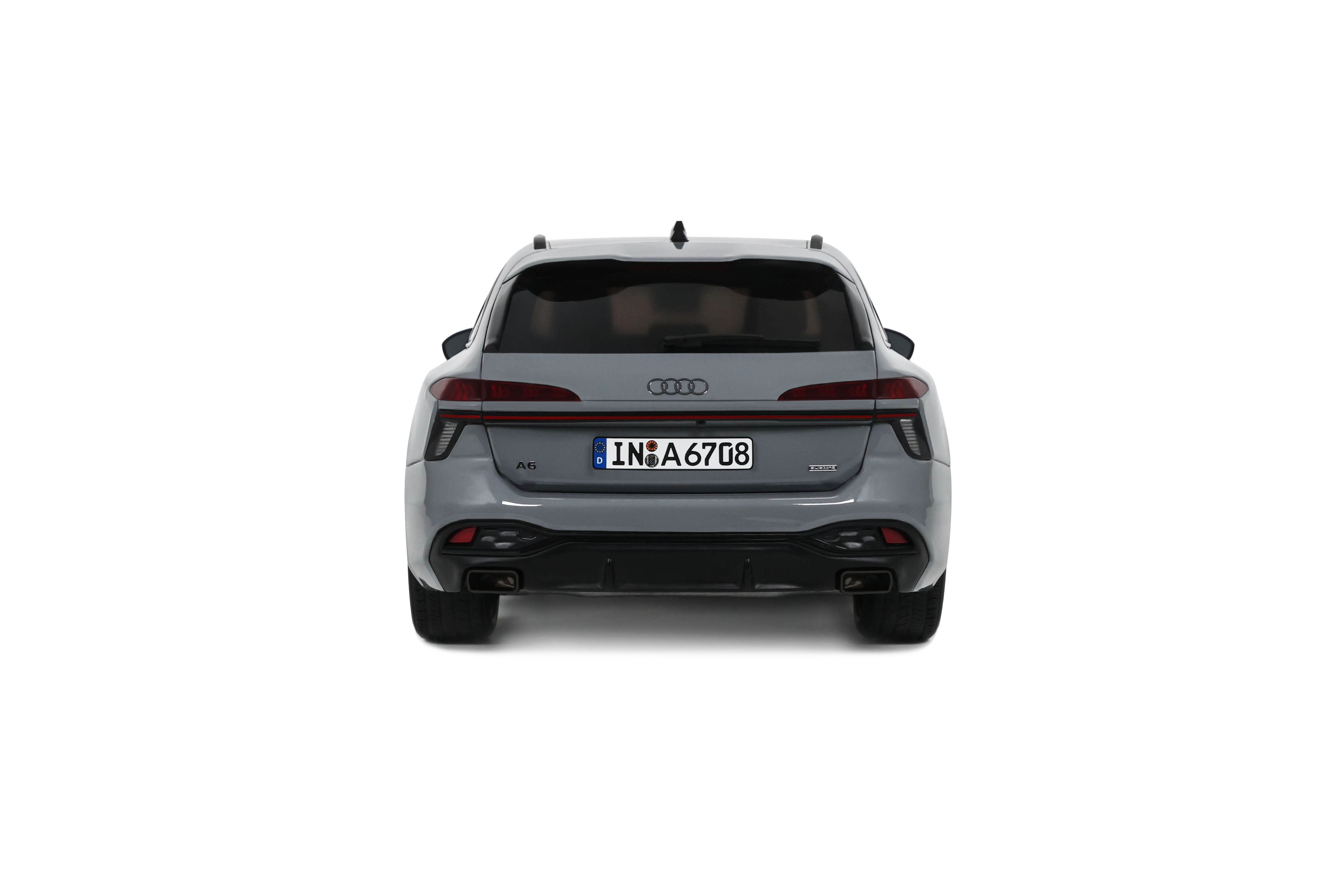 OTTO 1:18 Scale Resin - 2025 AUDI A6 AVANT E-HYBRID QUATTRO EDITION ONE, NARDO GREY - OT1314