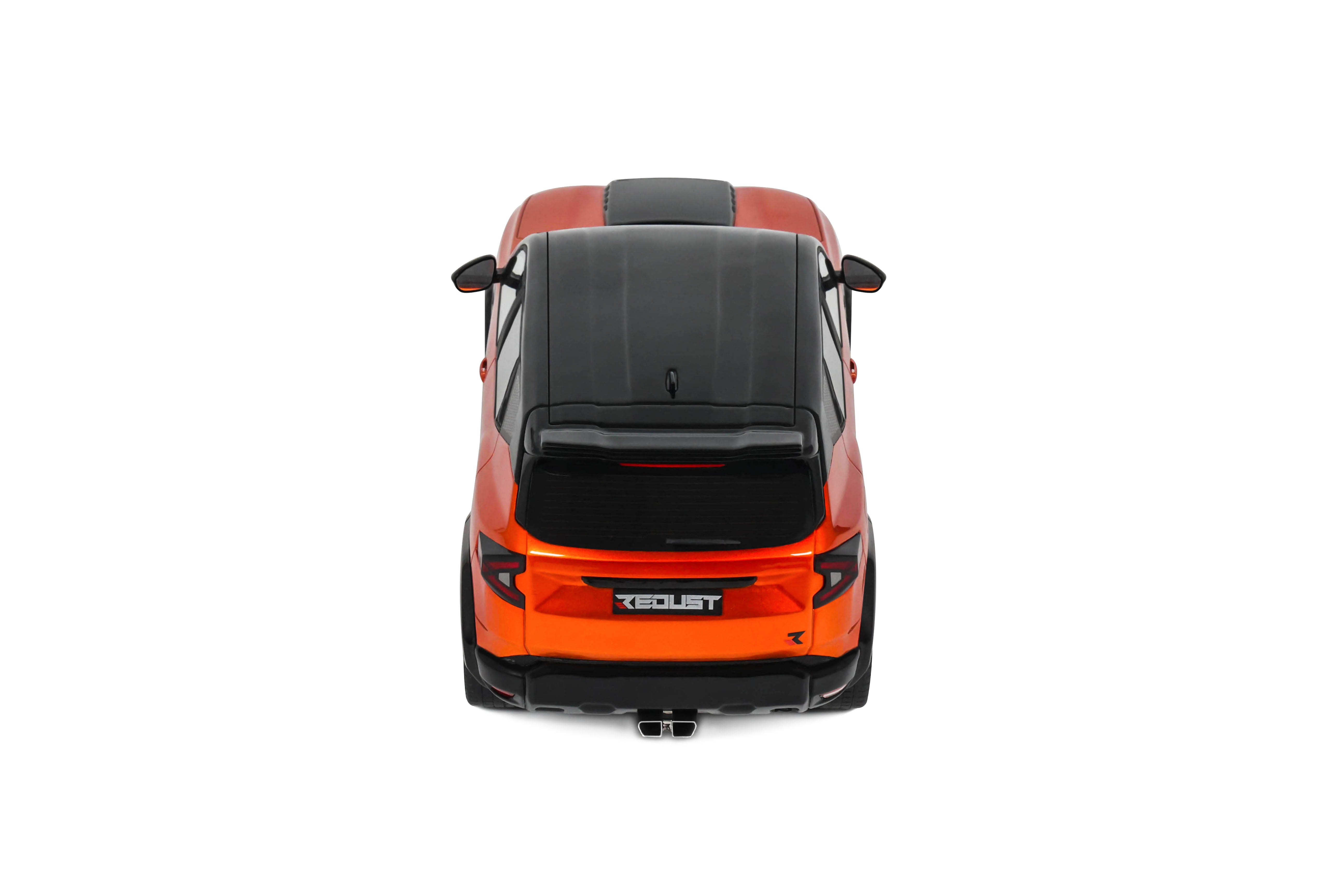 OTTO 1:18 Scale Resin Car - 2025 Dacia Duster Redust Sport 4X2 Hybrid - Metallic Orange - OT1316