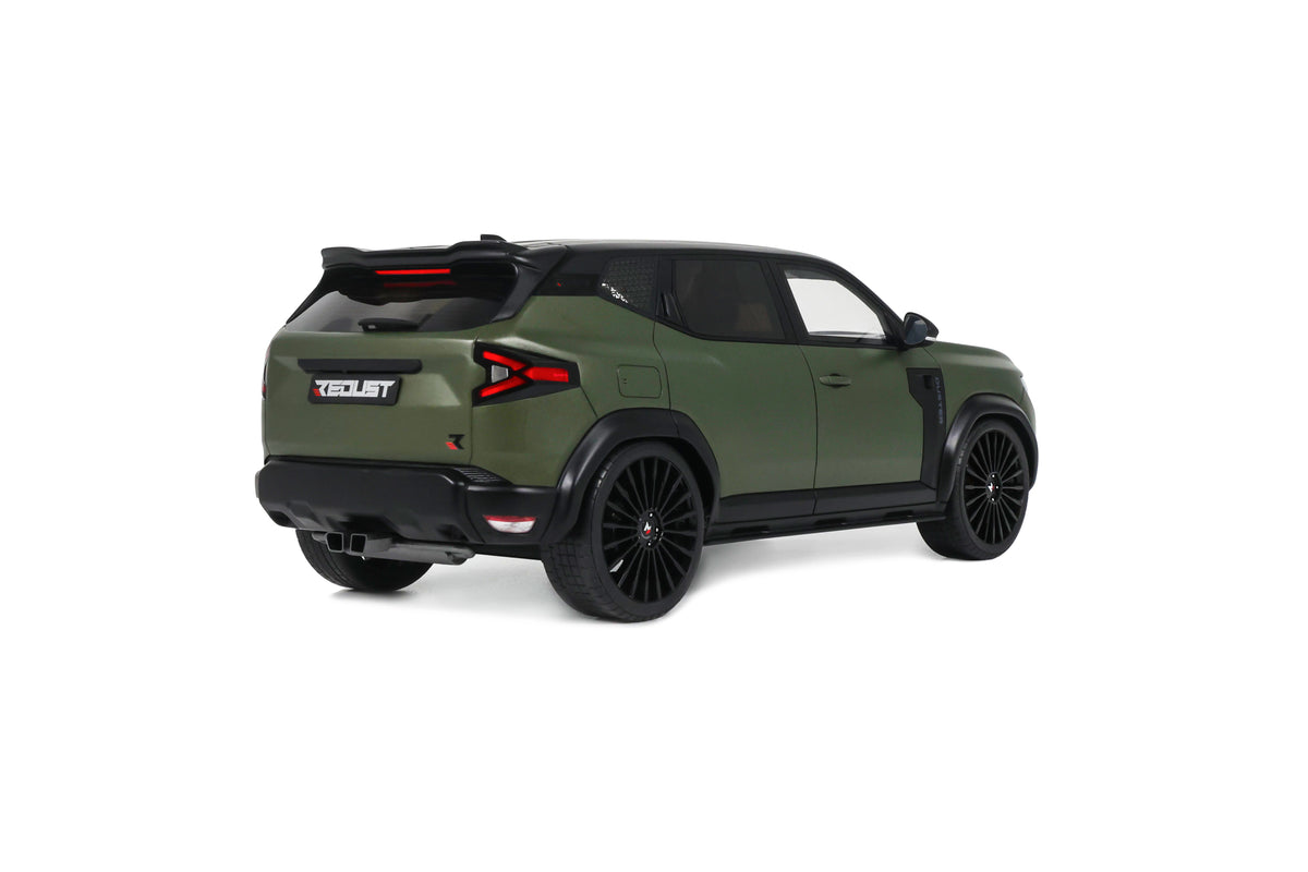 OTTO 1:18 Scale Resin - Reseller Exclusive – 2025 DACIA DUSTER REDUST SPORT 4X2 HYBRID, GREEN - OT1317