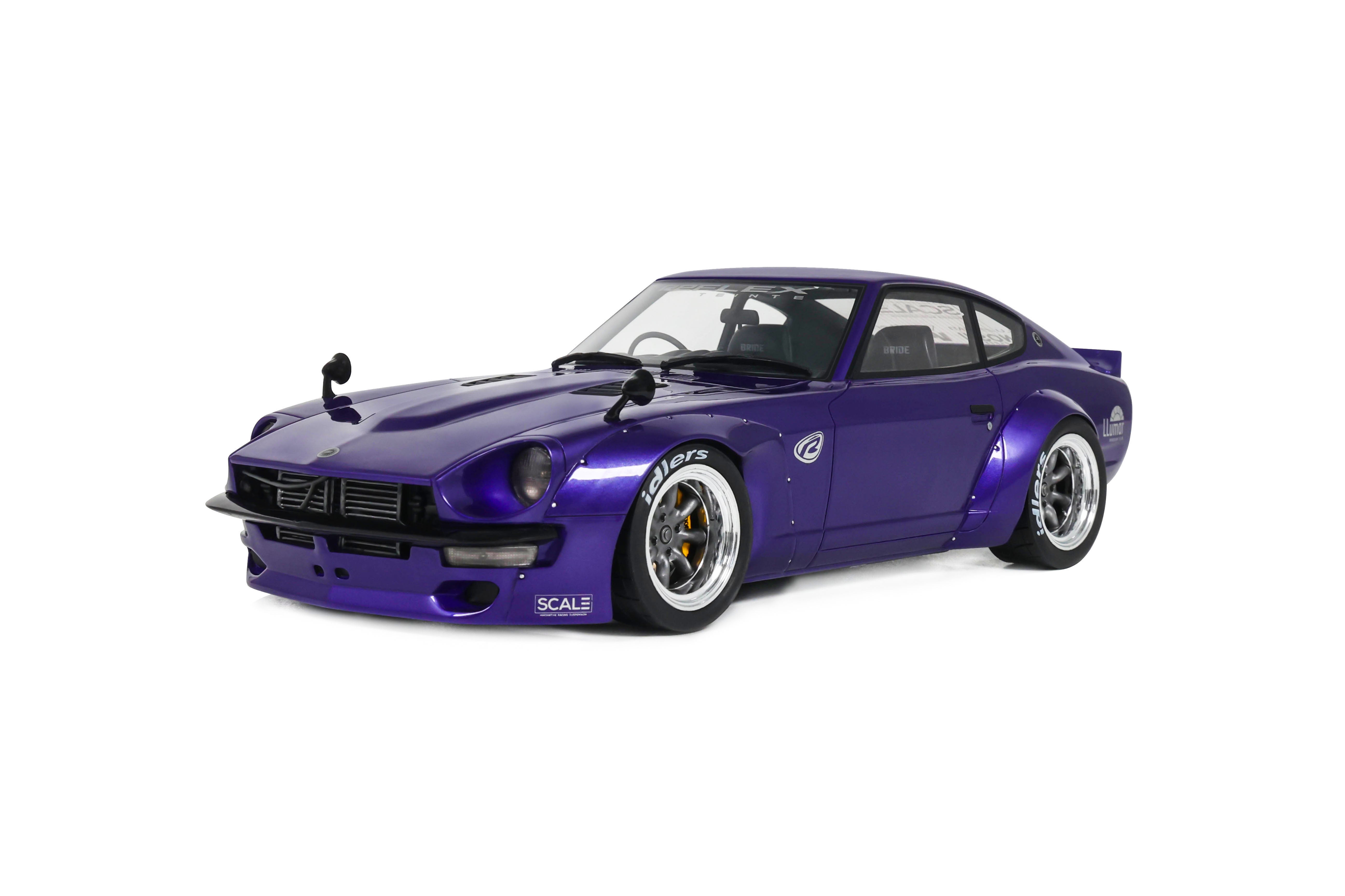OTTO 1:18 Scale Resin Project Car –  2015 Pandem Nissan Fairlady Z, Blue Metallic - OT1335