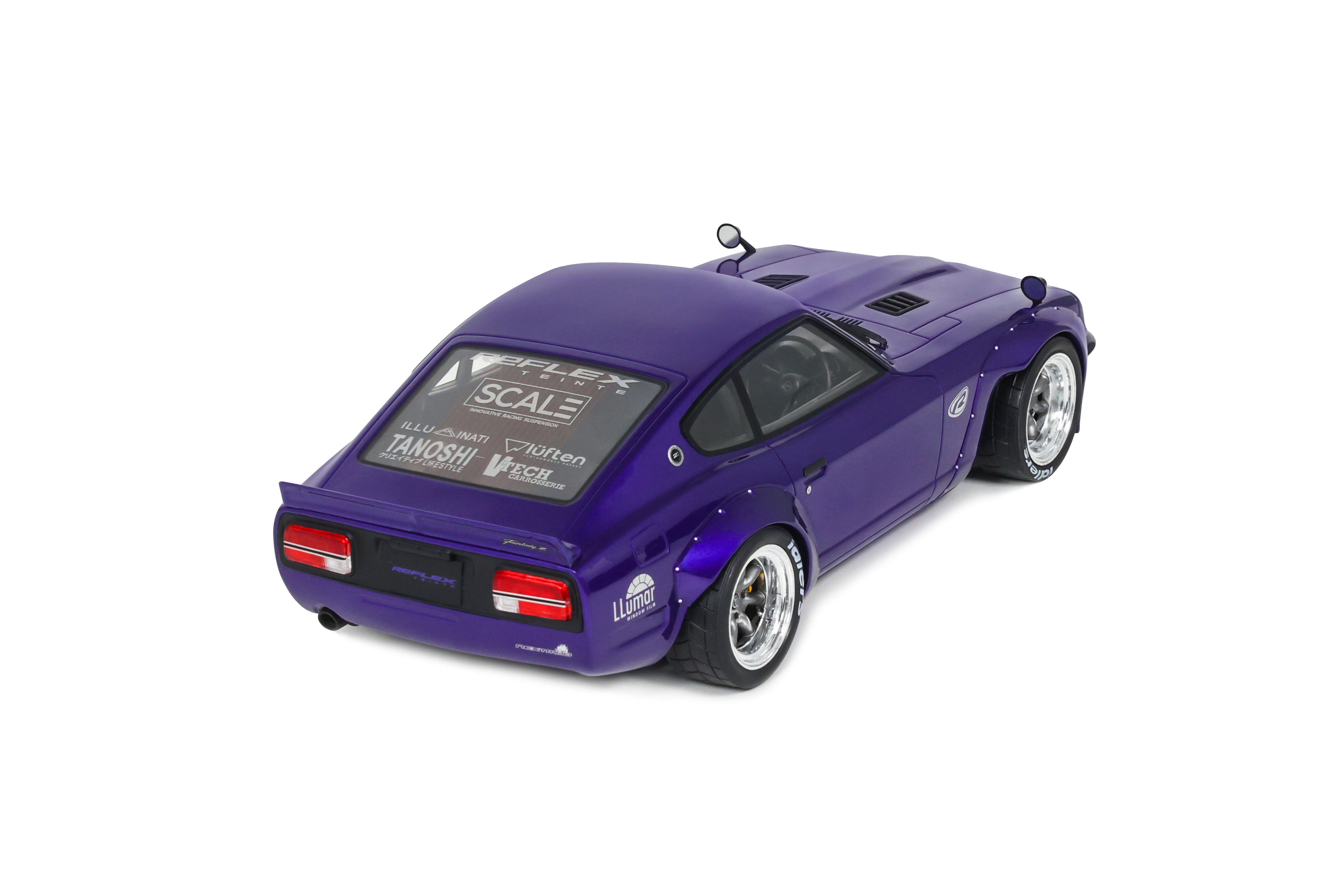 OTTO 1:18 Scale Resin Project Car –  2015 Pandem Nissan Fairlady Z, Blue Metallic - OT1335