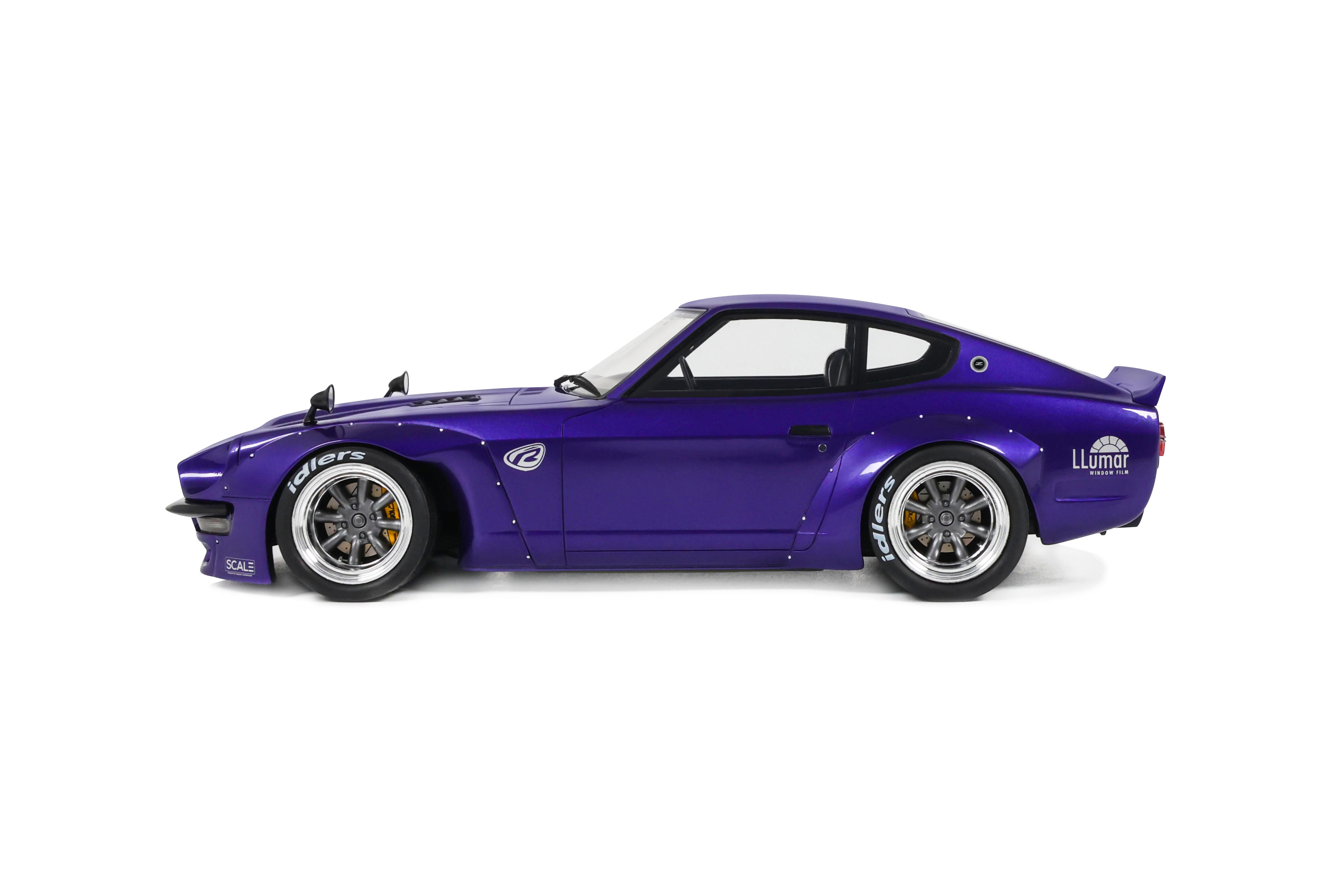 OTTO 1:18 Scale Resin Project Car –  2015 Pandem Nissan Fairlady Z, Blue Metallic - OT1335