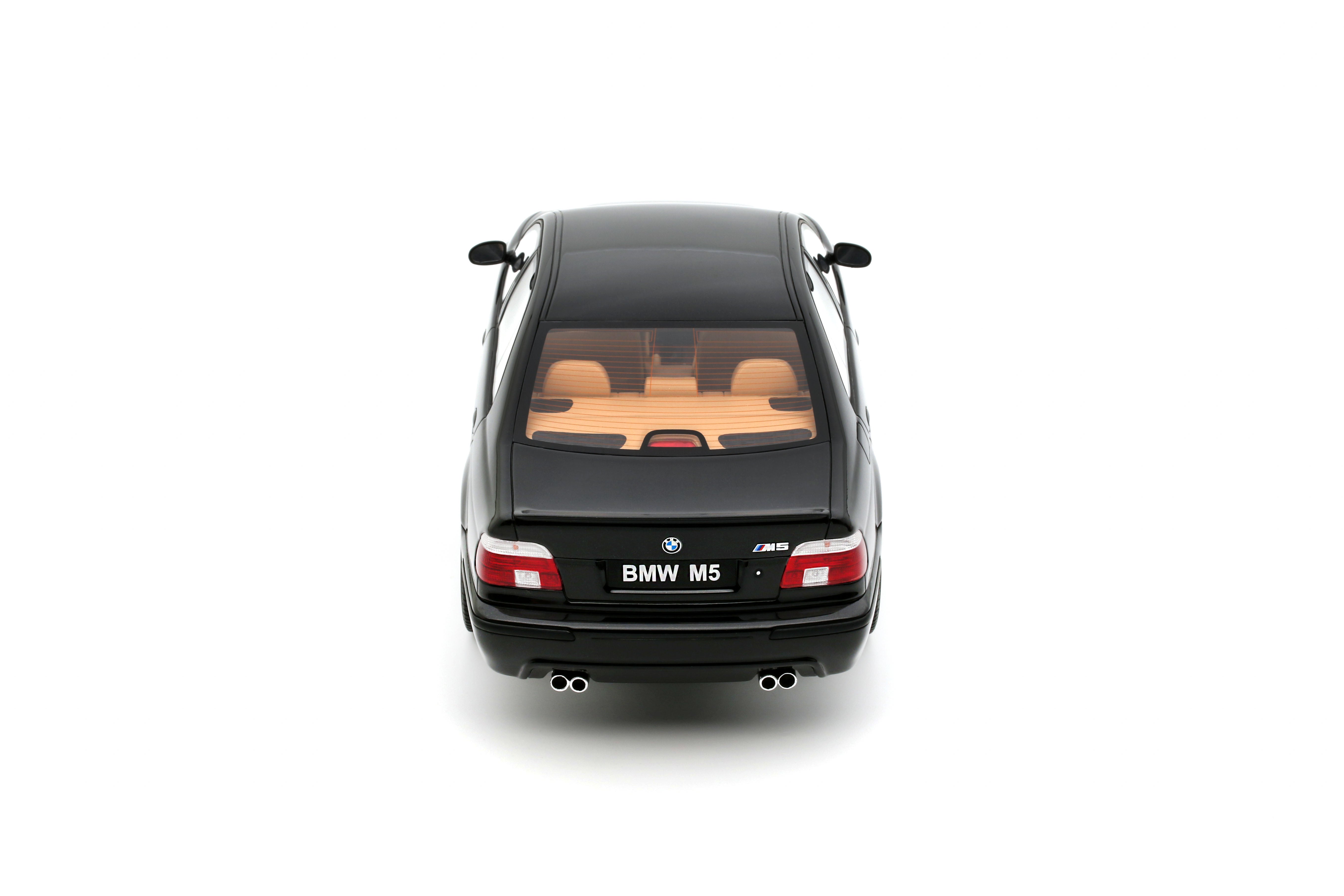 OTTO 1:18 Scale Resin Car - 2000 BMW E39 M5, BLACK SAPHIRE METALLIC 475 - OT1338