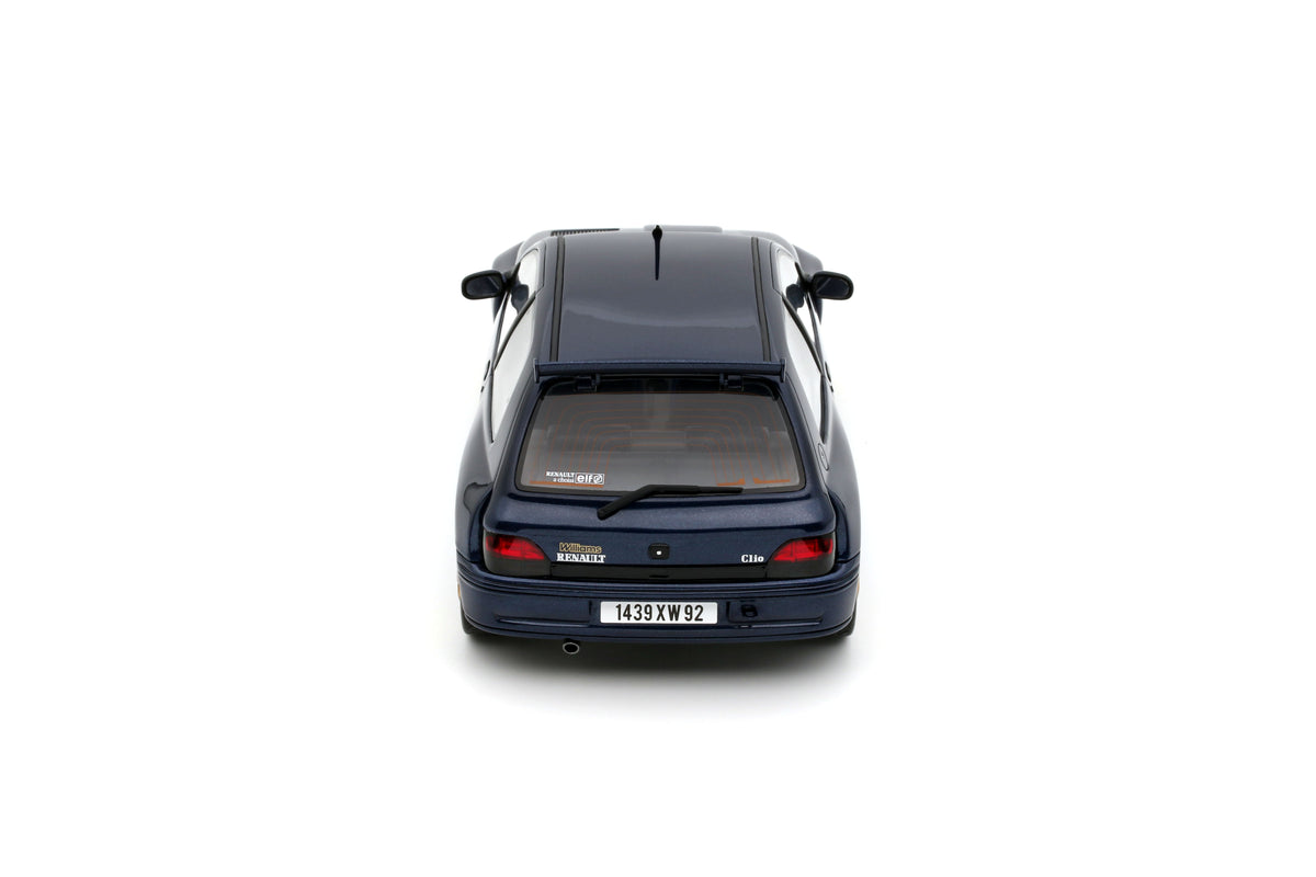Otto 1:18 Scale Resin - 1995 Renault Clio Williams Maxi, Bleu Sport - OT1394