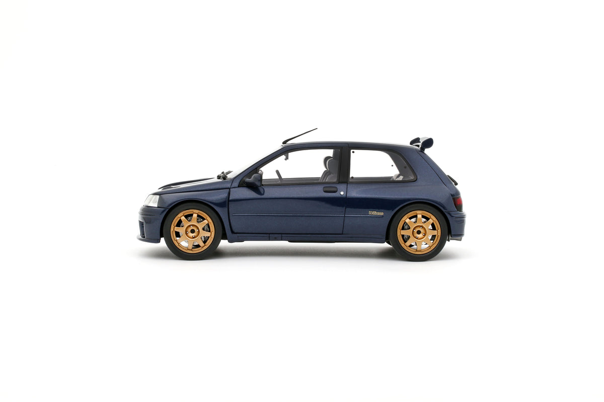 Otto 1:18 Scale Resin - 1995 Renault Clio Williams Maxi, Bleu Sport - OT1394