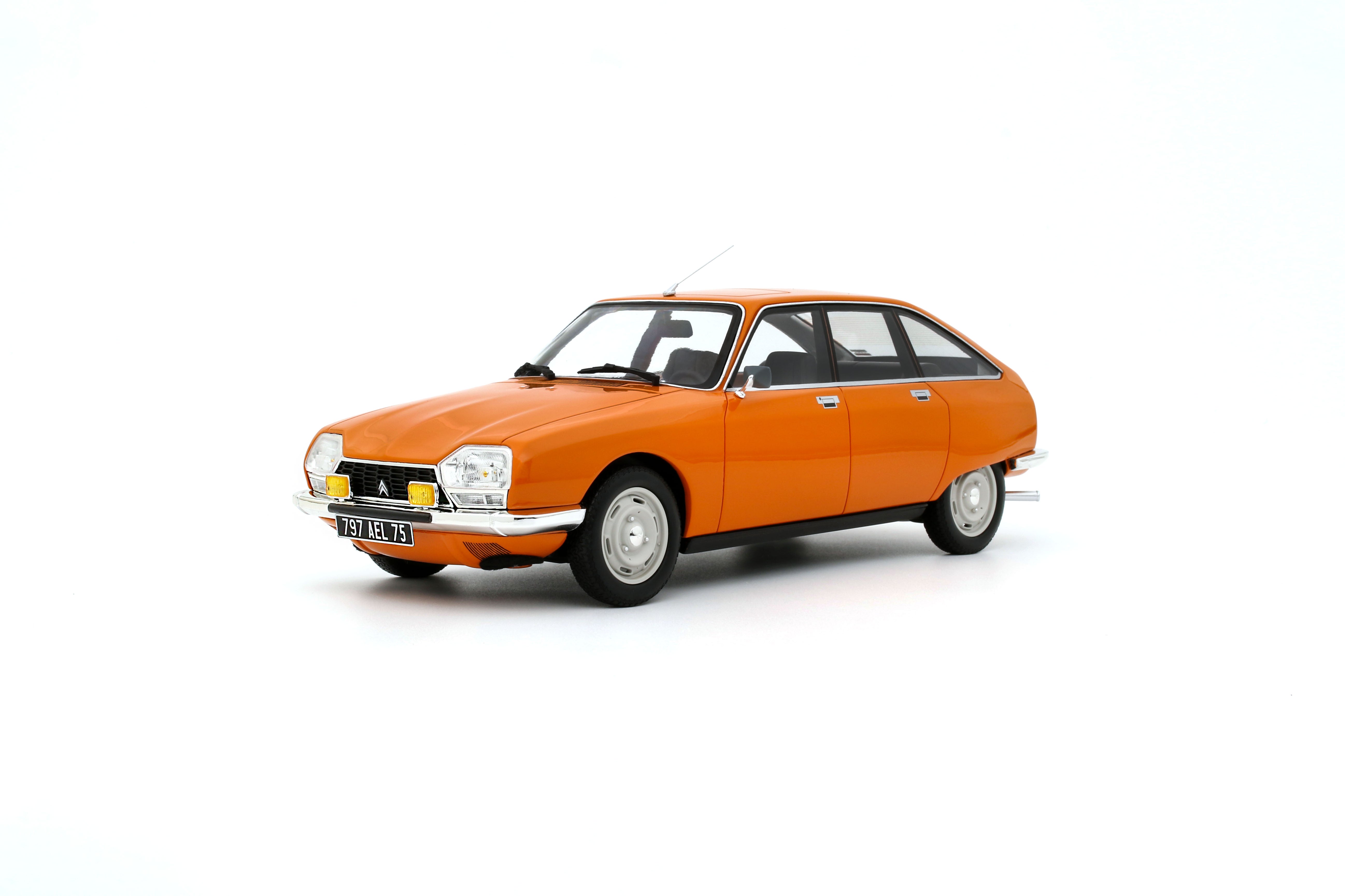 OTTO 1:18 Scale Resin - Reseller Exclusive – 1974 CITROËN GS X2, JAUNE  HELIANTHE - OT1399