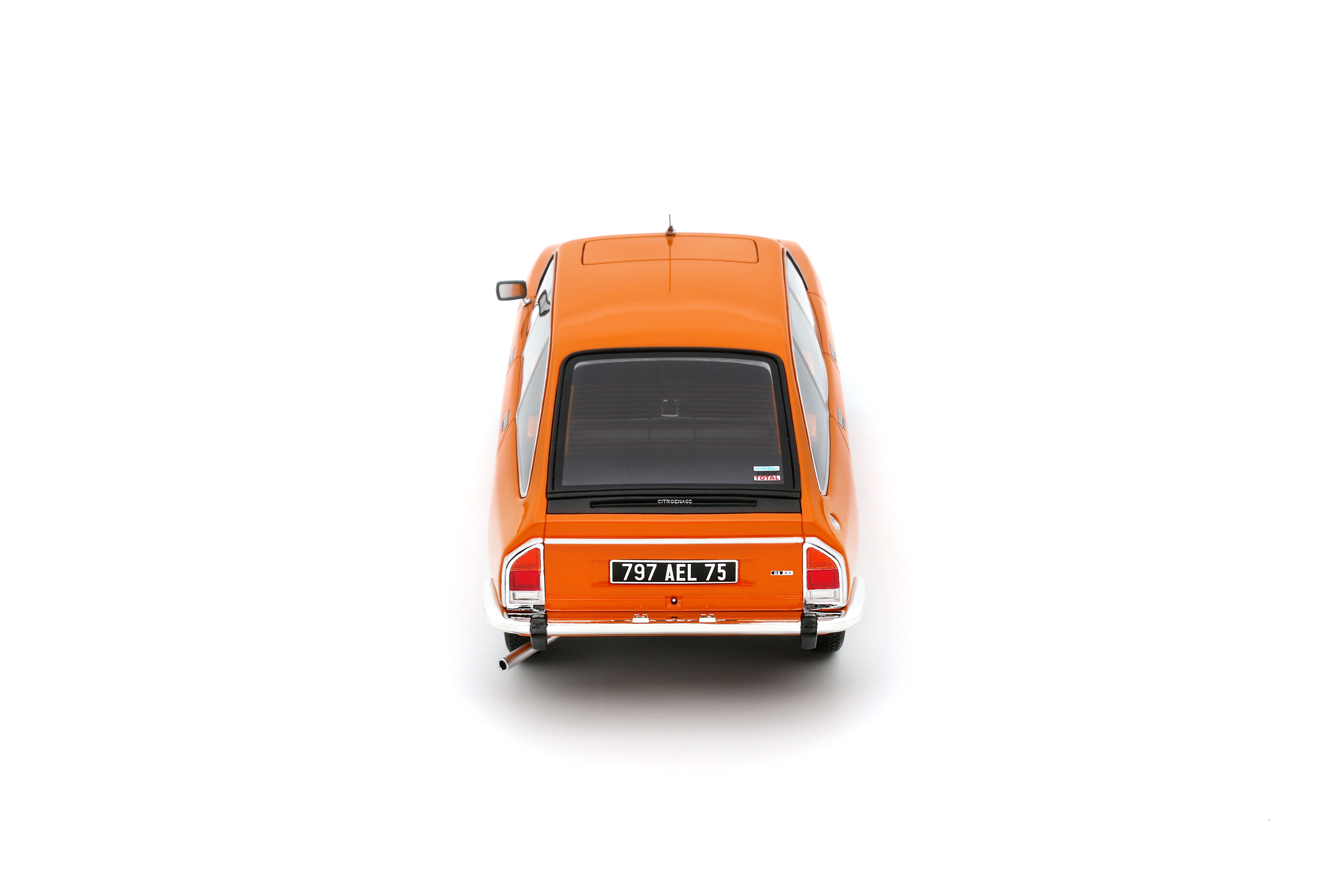 OTTO 1:18 Scale Resin - Reseller Exclusive – 1974 CITROËN GS X2, JAUNE  HELIANTHE - OT1399