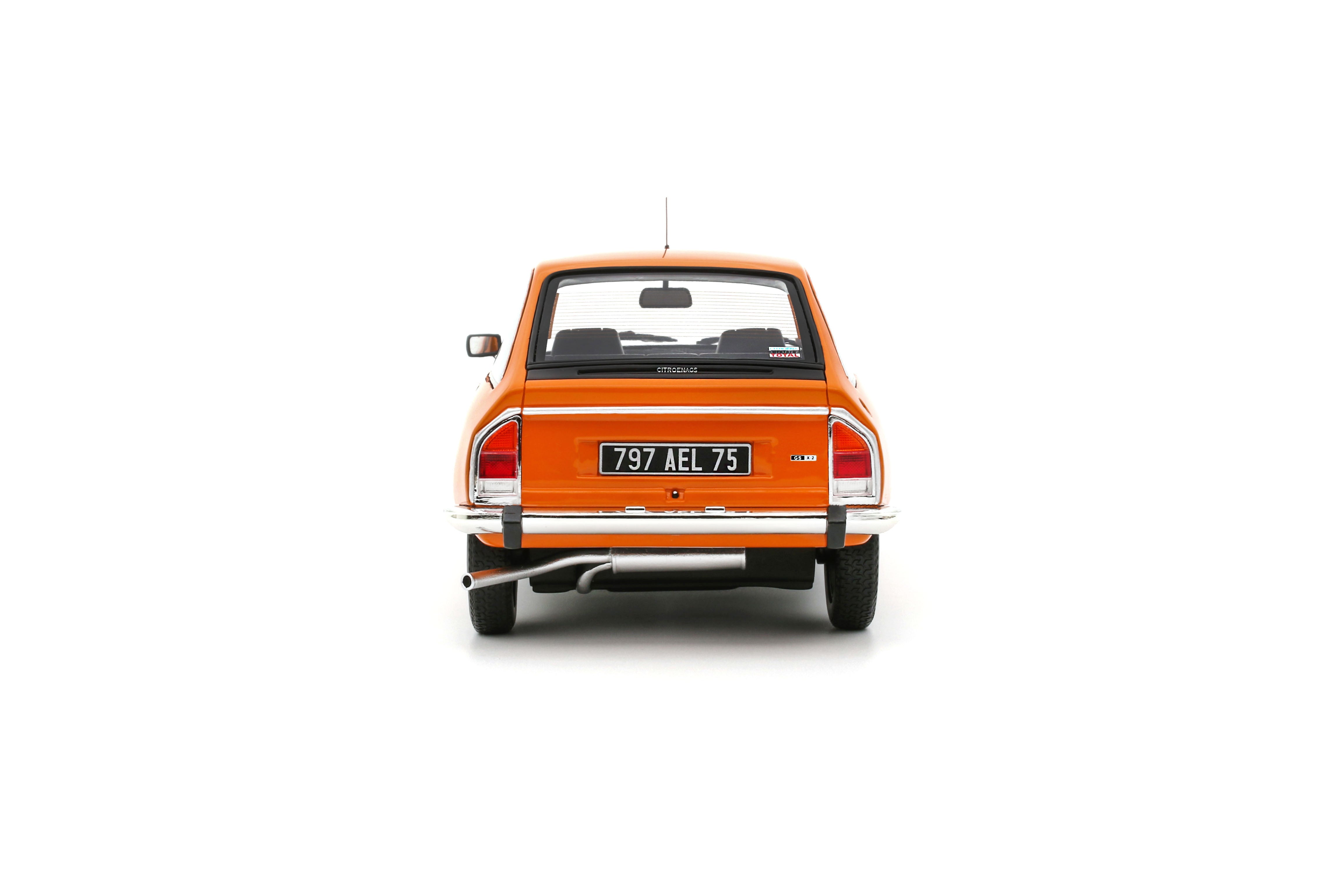 OTTO 1:18 Scale Resin - Reseller Exclusive – 1974 CITROËN GS X2, JAUNE  HELIANTHE - OT1399