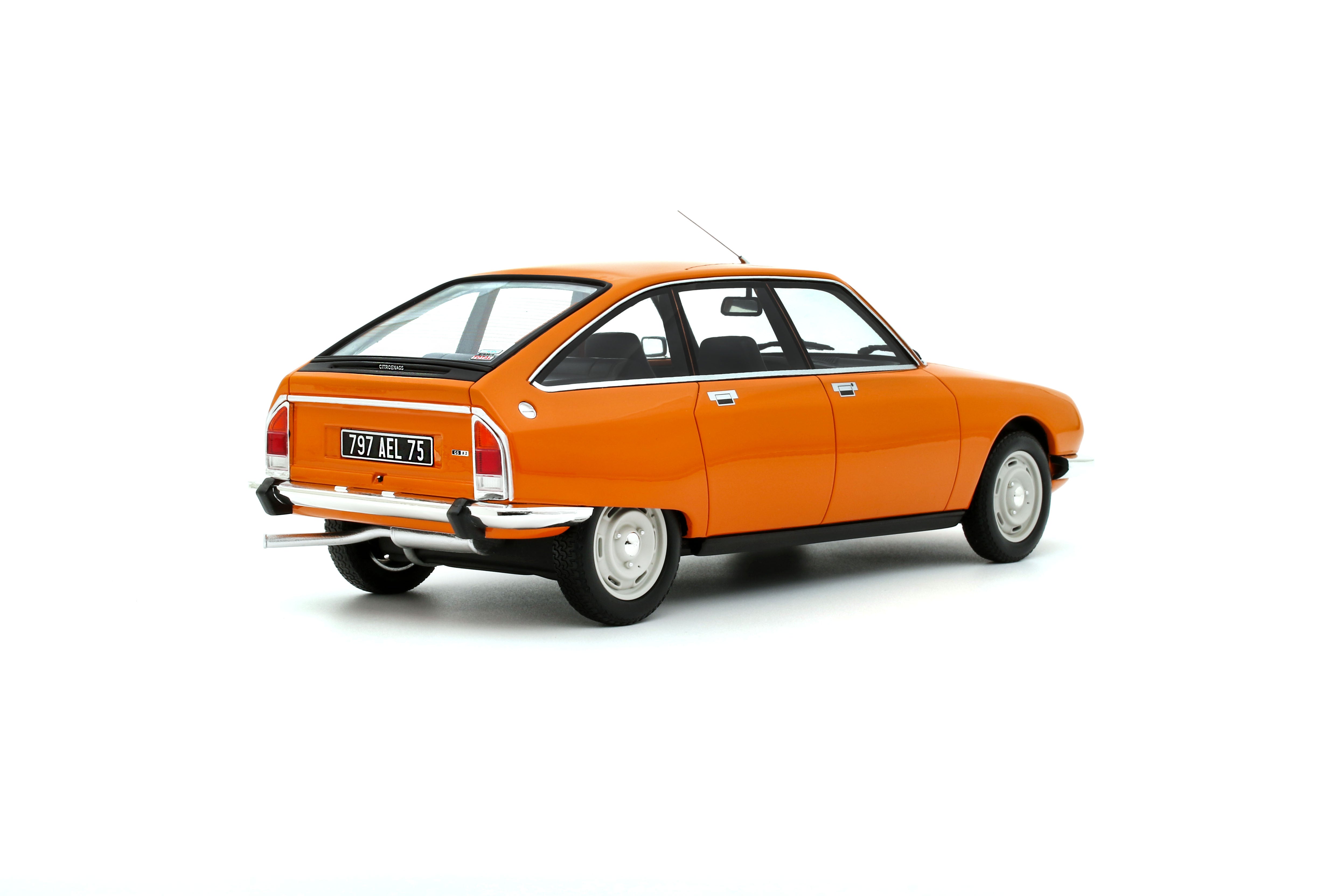 OTTO 1:18 Scale Resin - Reseller Exclusive – 1974 CITROËN GS X2, JAUNE  HELIANTHE - OT1399