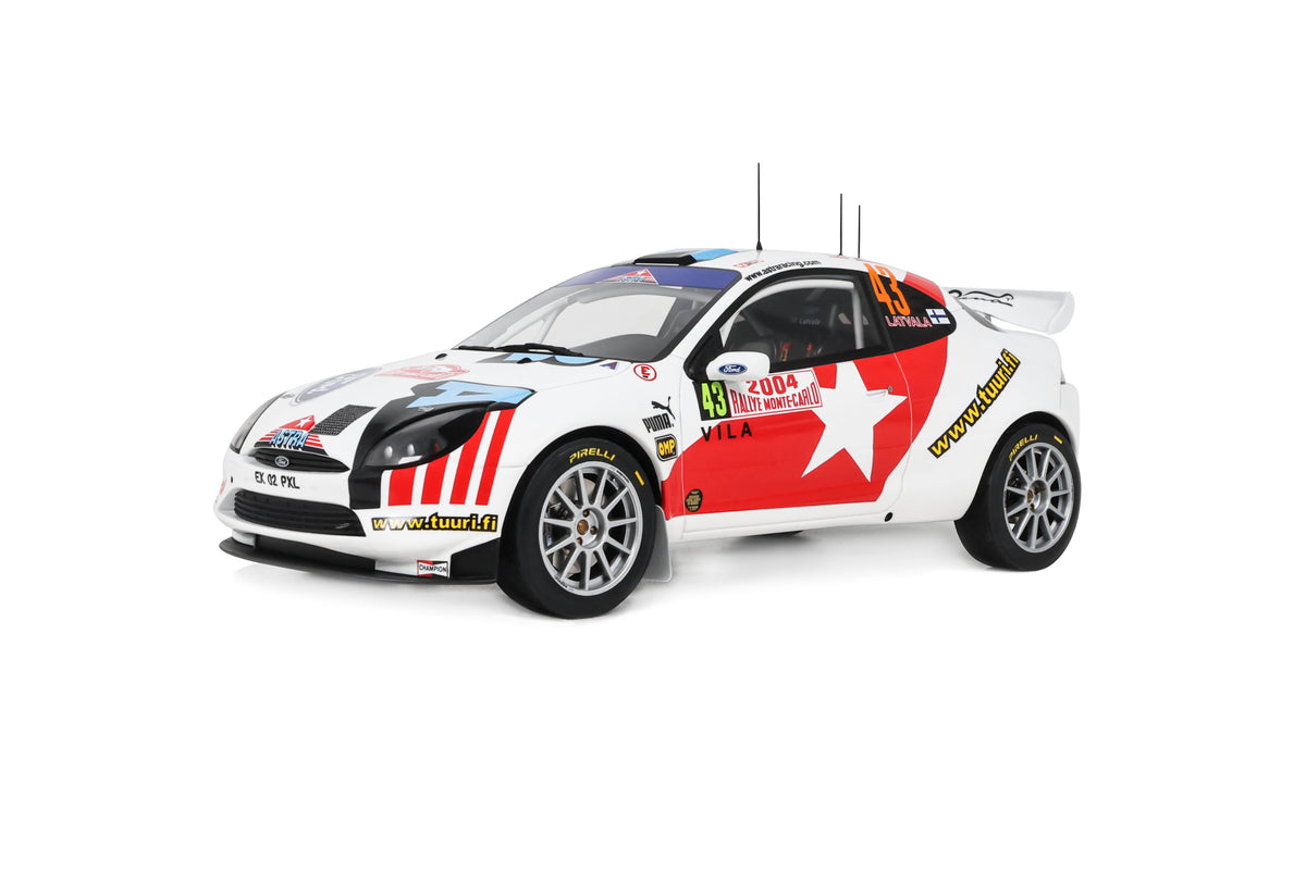 Otto 1:18 Scale Resin - 2004 Ford Puma Super 1600, J.-M. Latvala, Monte Carlo Rally (Reseller Exclusive) - OT1401