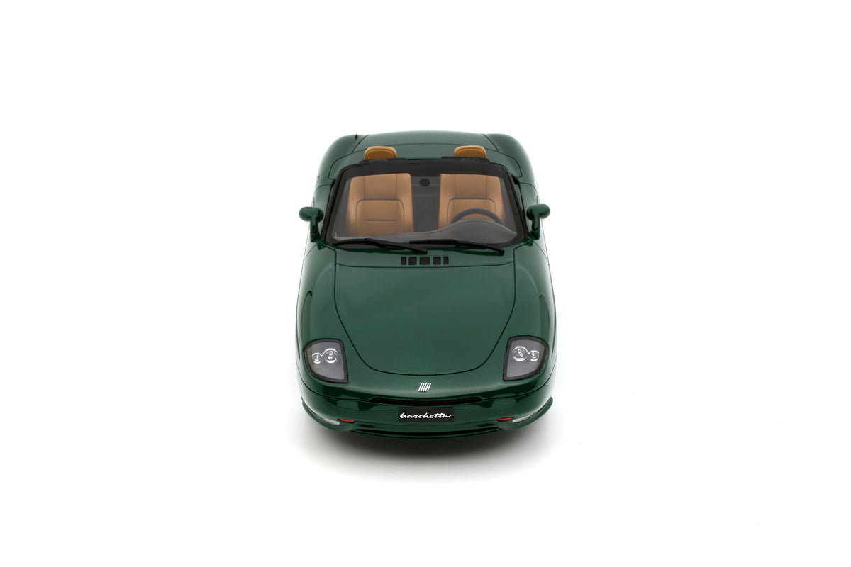 Otto 1:18 Scale Resin - 1998 Fiat Barchetta Limited Edition, Stelvio Green (Reseller Exclusive) - OT1406