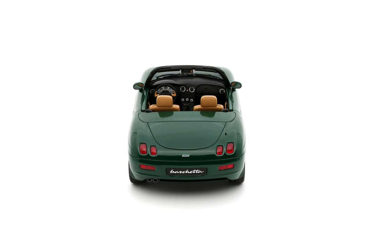 Otto 1:18 Scale Resin - 1998 Fiat Barchetta Limited Edition, Stelvio Green (Reseller Exclusive) - OT1406