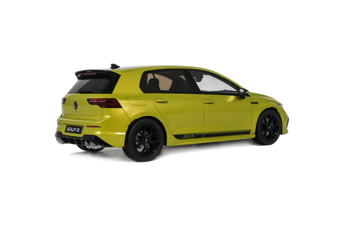 OTTO 1:18 Scale Resin - Reseller Exclusive – VOLKSWAGEN GOLF VIII R  333 LIMITED EDITION, LIME YELLOW METALLIC - OT1407
