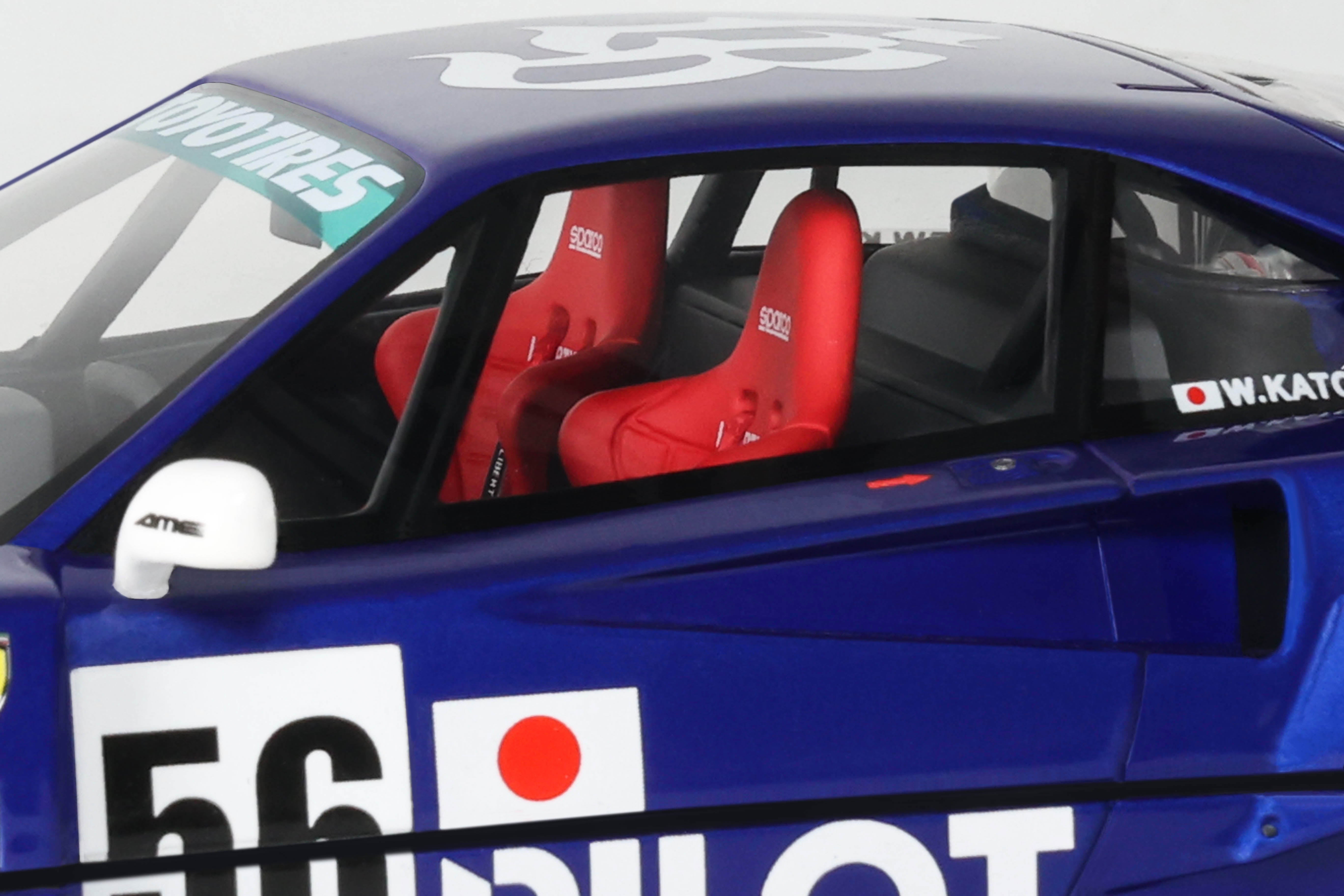 OTTO 1:18 Scale Resin Project Car – 2024 Ferrari LB-WORKS F40, METALLIC BLUE - OT1408
