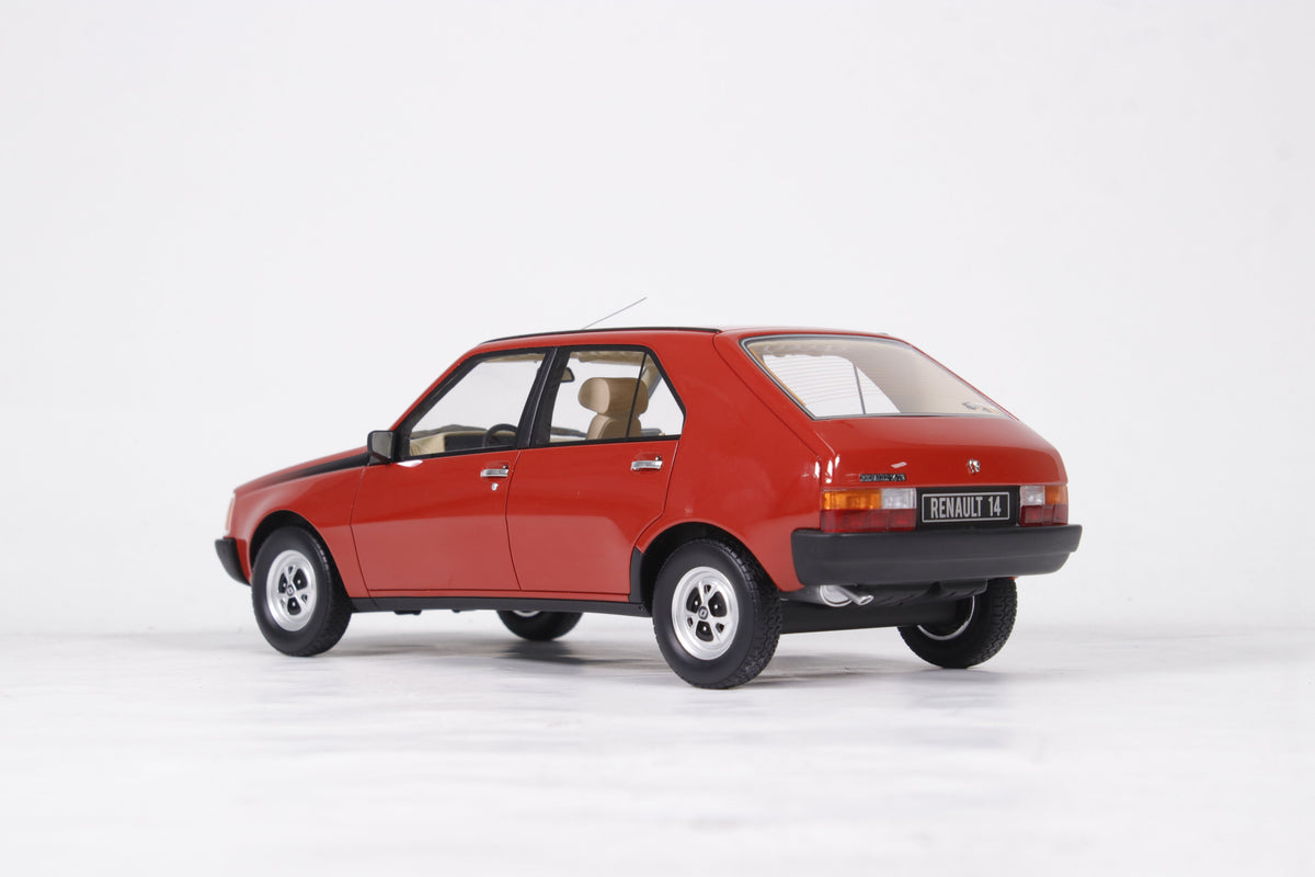 OTTO 1:18 Scale Resin - Reseller Exclusive – 1983 RENAULT 14 TS, ROUGE 705 - OT1409