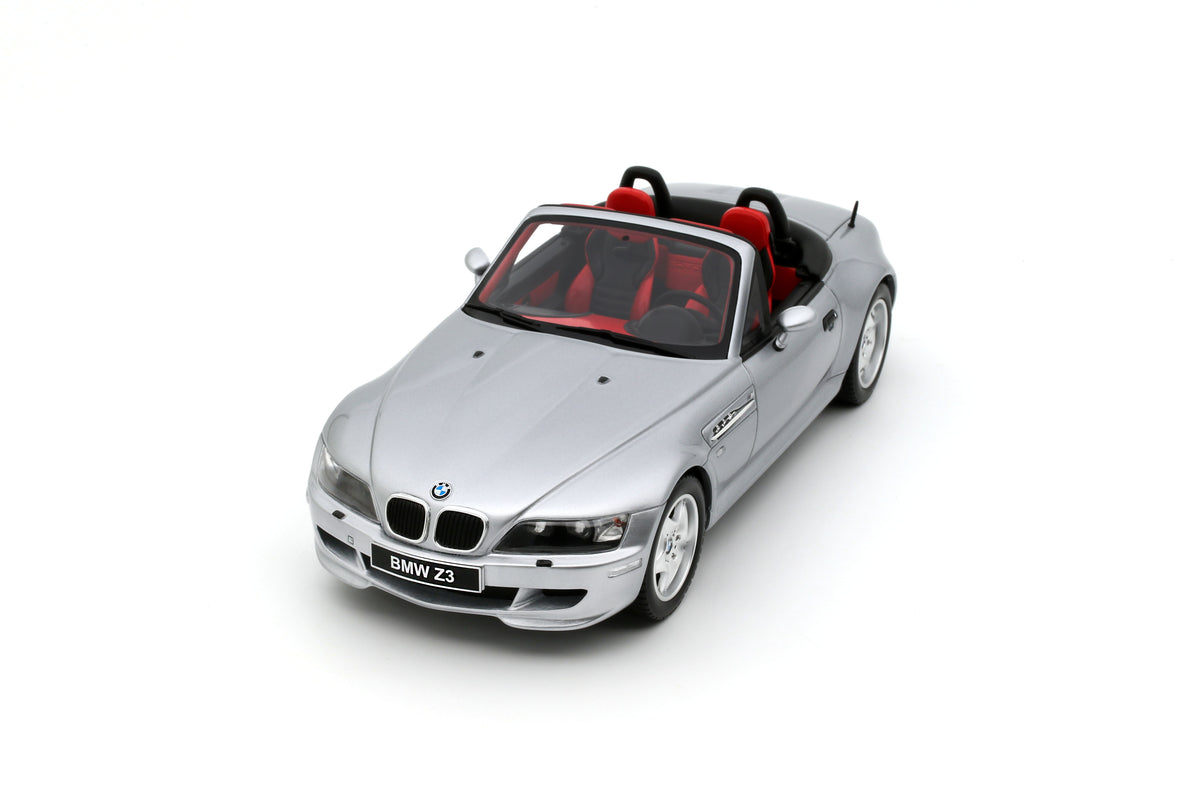 Otto 1:18 Scale Resin - 1999 BMW Z3 M Roadster, Titan Silver (Reseller Exclusive) - OT1410