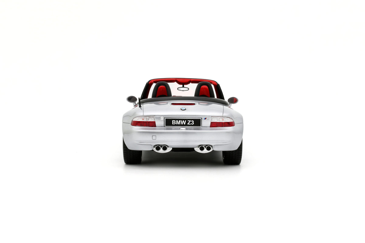 Otto 1:18 Scale Resin - 1999 BMW Z3 M Roadster, Titan Silver (Reseller Exclusive) - OT1410