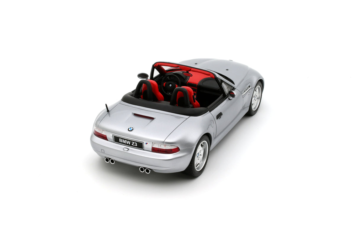 Otto 1:18 Scale Resin - 1999 BMW Z3 M Roadster, Titan Silver (Reseller Exclusive) - OT1410